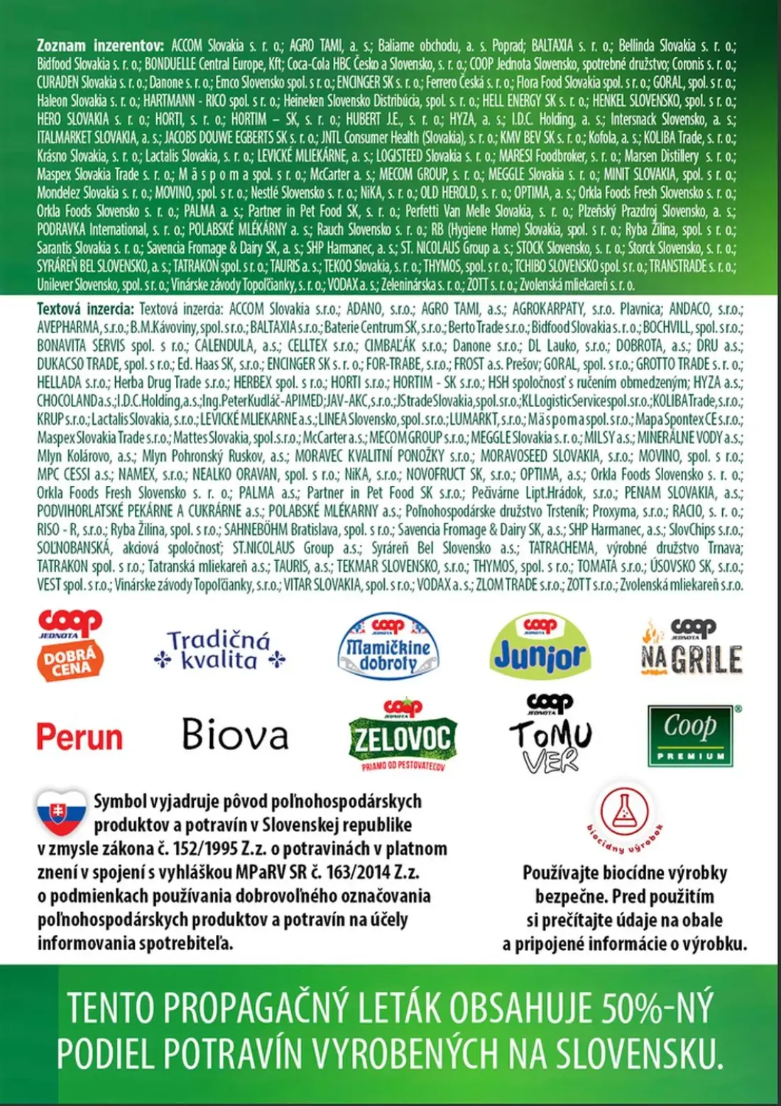 Coop Tempo leták, strana 60 z 60