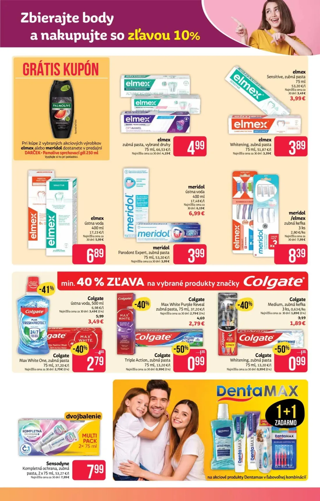 Teta Drogerie leták, strana 9 z 18 — Colgate ústna voda, Colgate Max White One, zubná pasta, Colgate Max White Purple Reveal…
