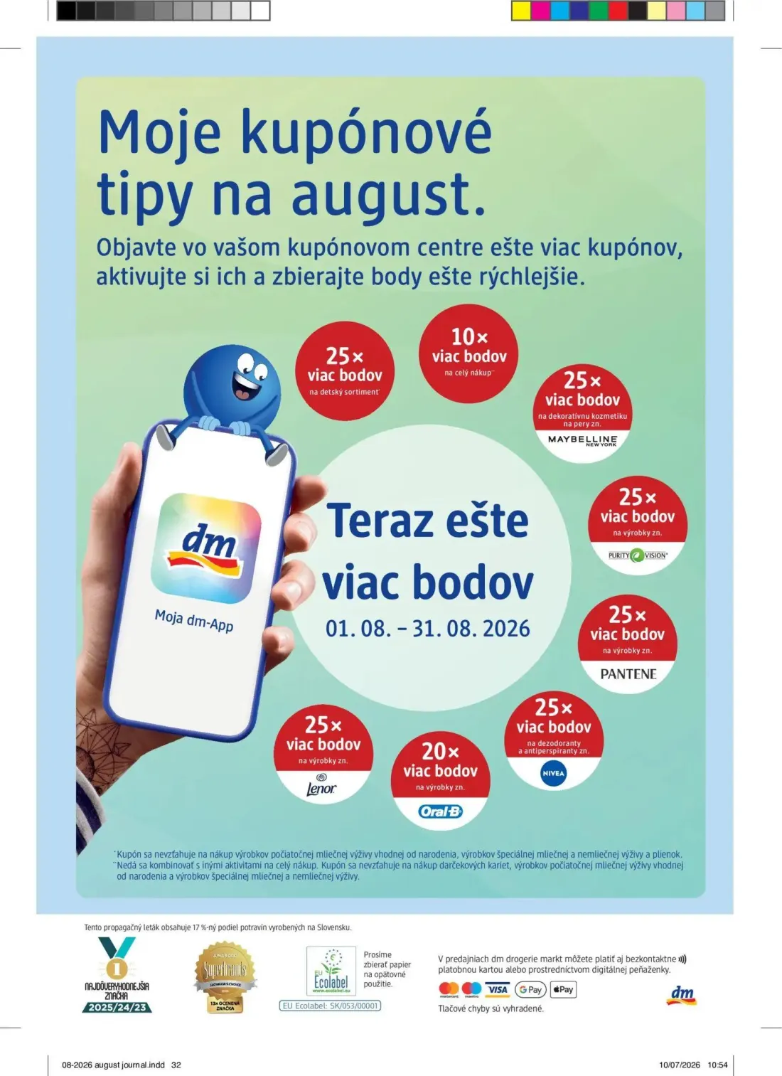 DM Drogerie leták, strana 32 z 32