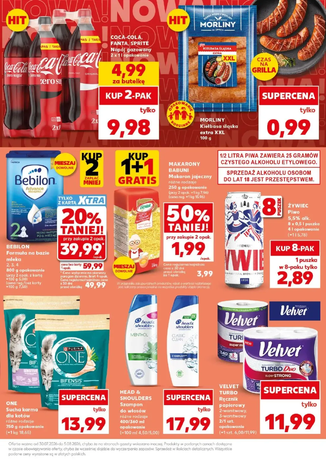 Kaufland gazetka, strona 11 z 26 — ONE Sucha karma dla kotów różne rodzaje