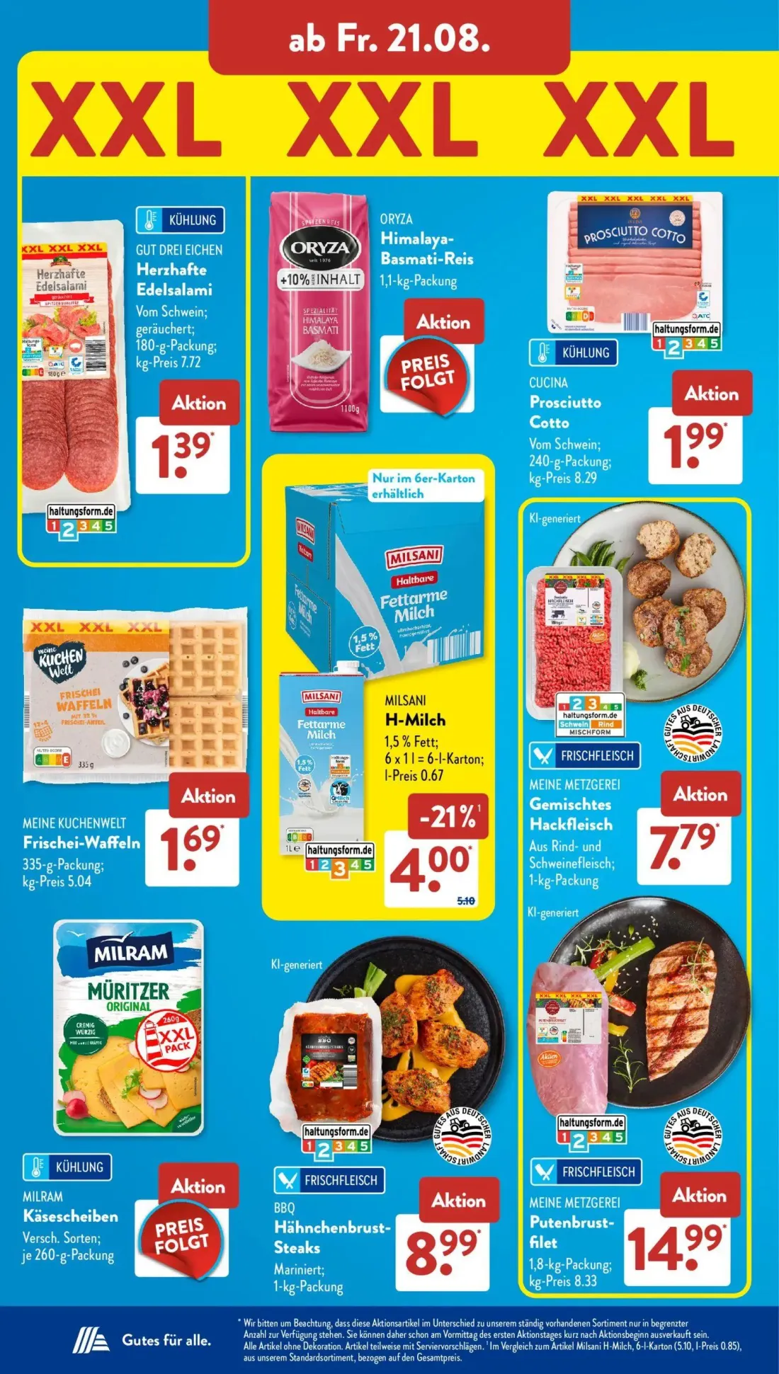 Aldi Süd Prospekt, Seite 9 von 22 — H-Milch