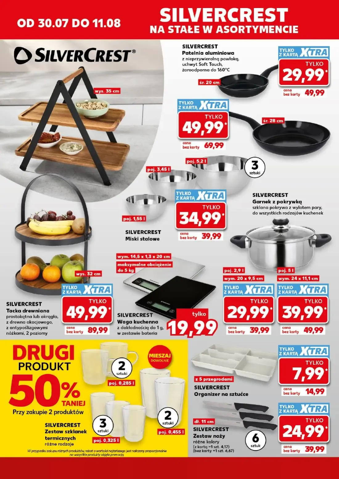 Kaufland gazetka, strona 24 z 26 — Tacka drewniana, Patelnia aluminiowa, Patelnia aluminiowa
