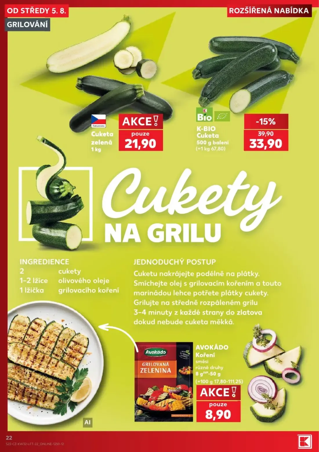 Kaufland leták, strana 22 z 54 — Avokádo Koření směsi