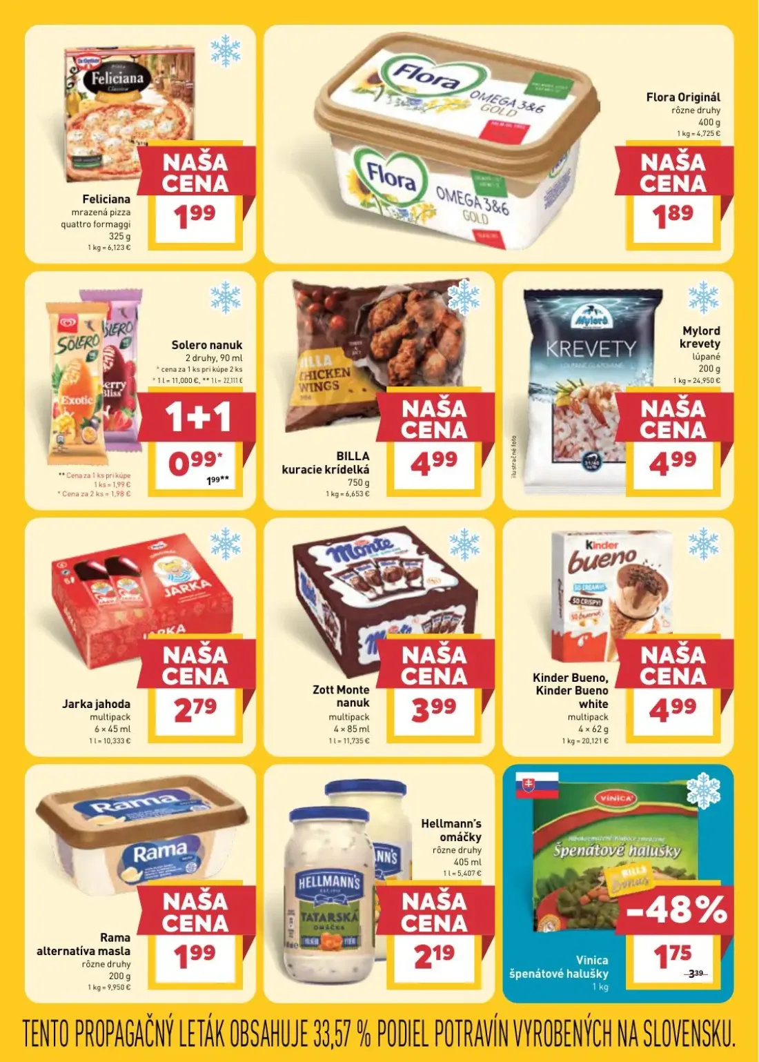 Billa leták, strana 11 z 32 — Kinder Bueno, Kinder Bueno white