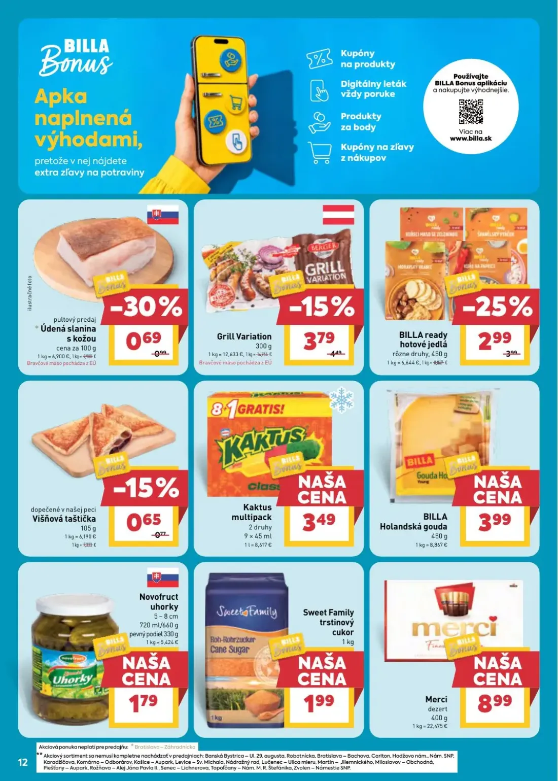 Billa leták, strana 12 z 32