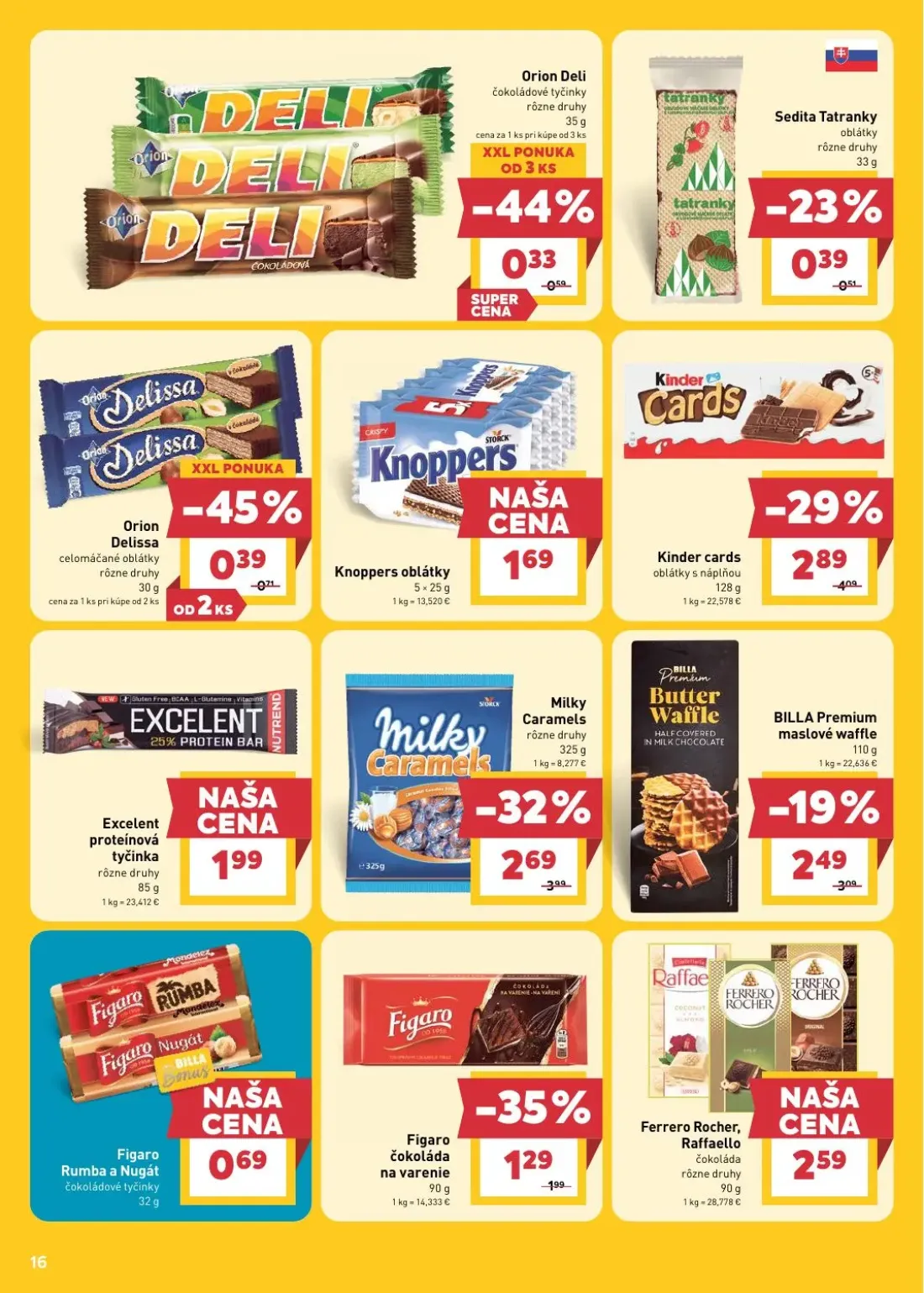 Billa leták, strana 16 z 32