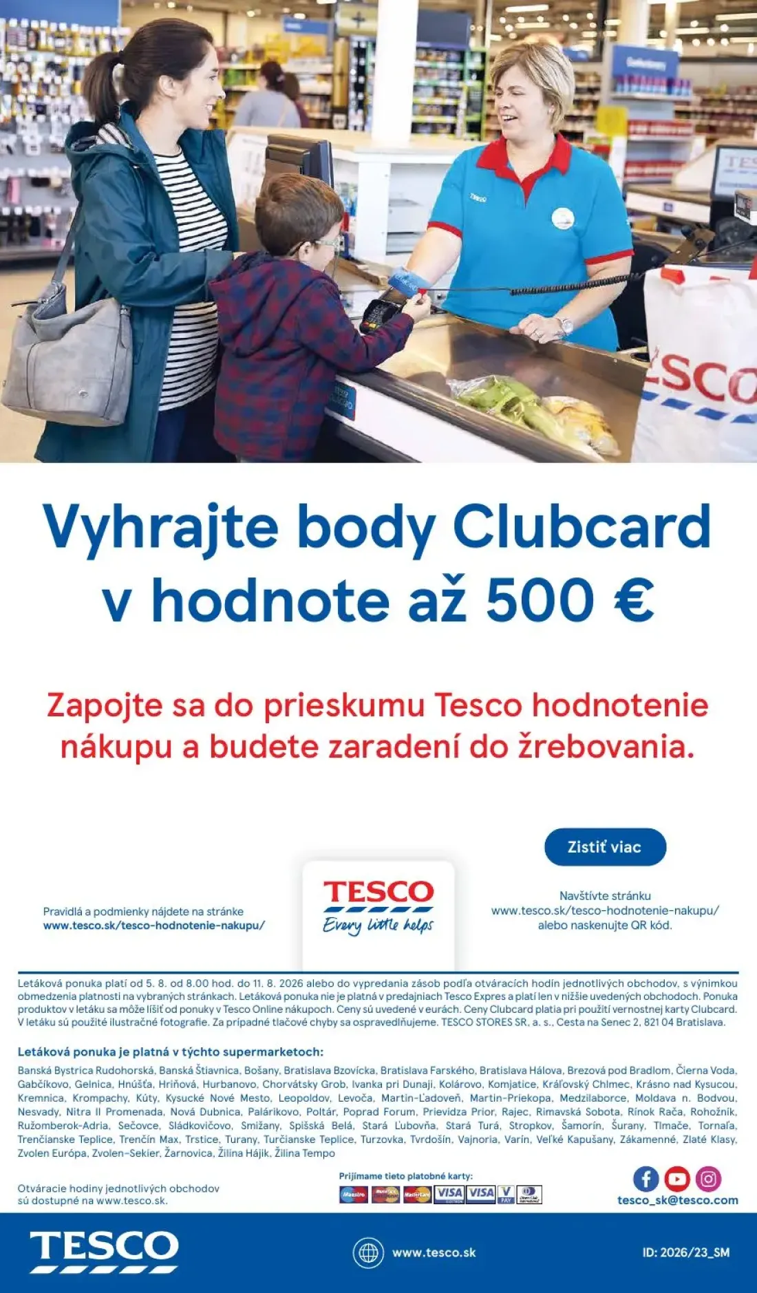 Tesco Supermarket leták, strana 29 z 29