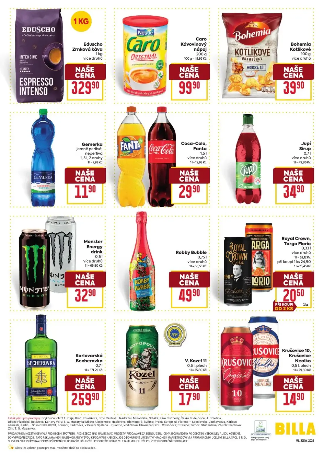 Billa leták, strana 6 z 8