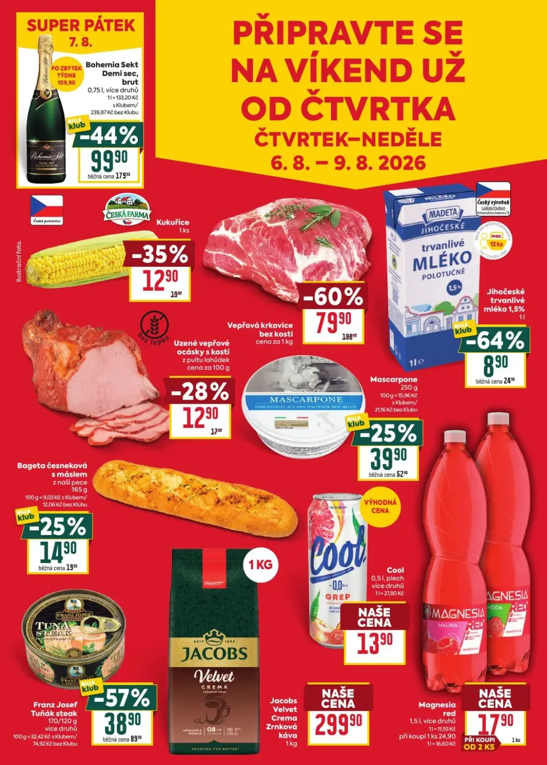 Billa leták, strana 7 z 8 — Vepřová krkovice bez kosti