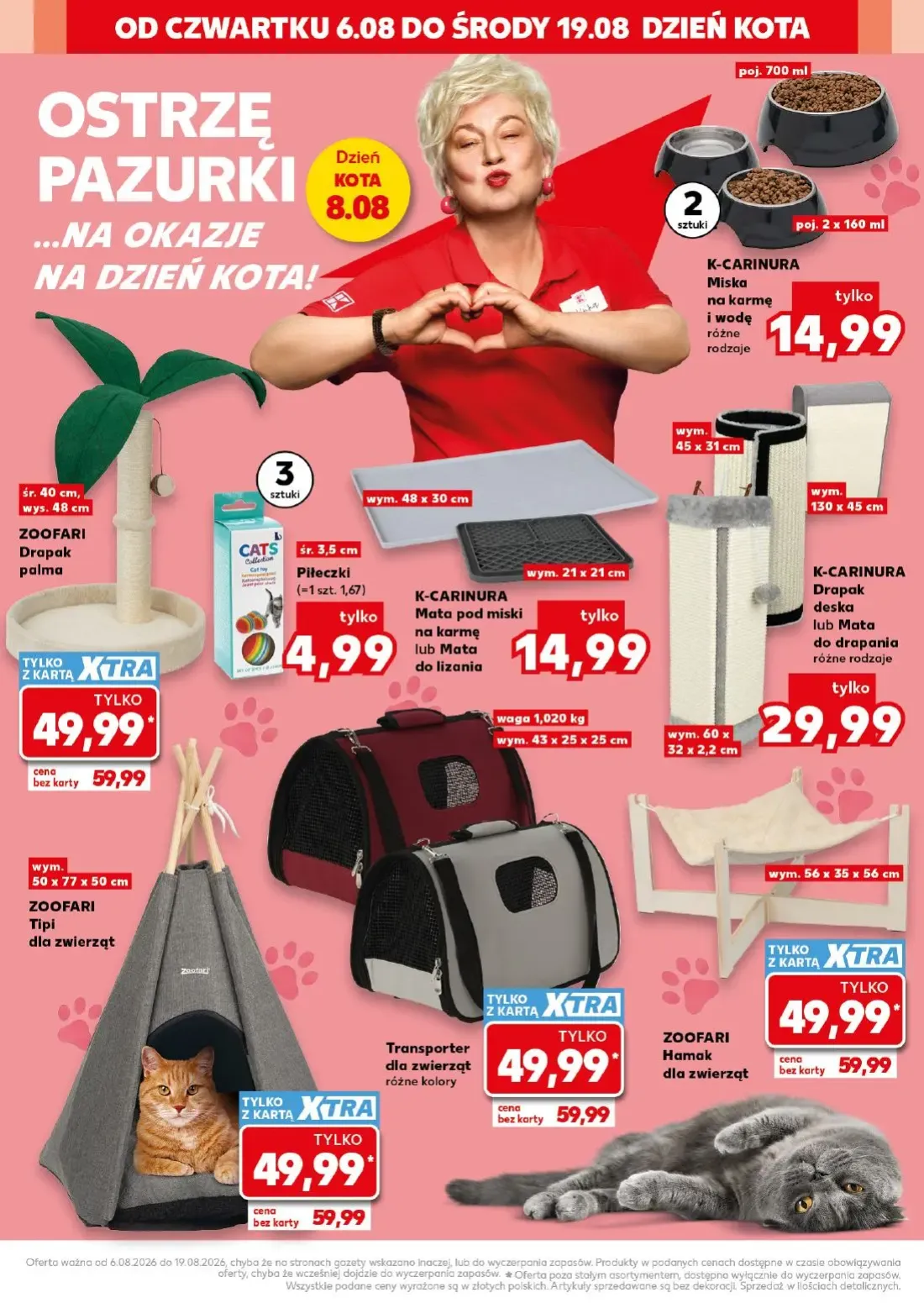 Kaufland gazetka, strona 16 z 16 — ZOOFARI Drapak palma, ZOOFARI Tipi dla zwierząt, Transporter dla zwierząt