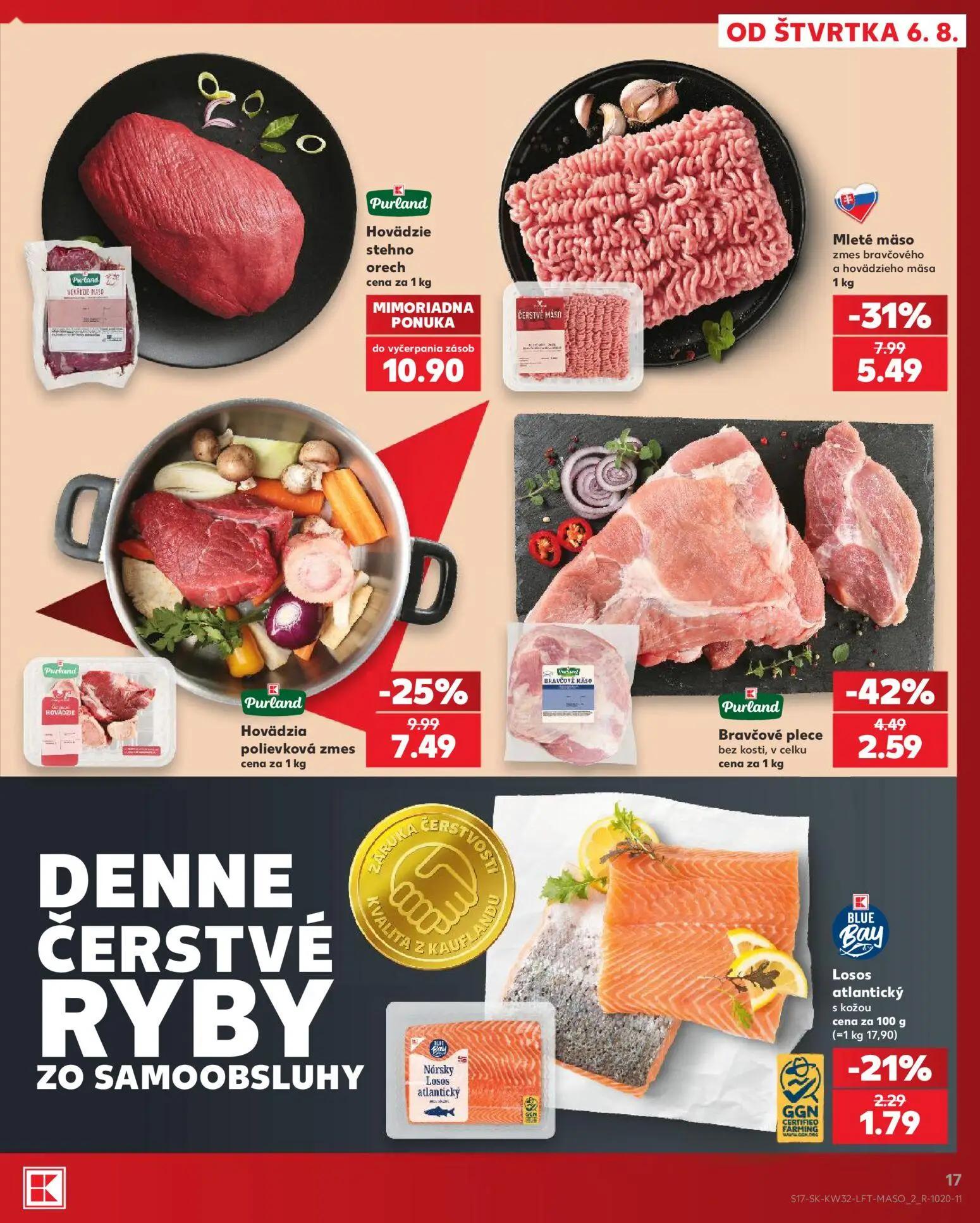 Kaufland leták, strana 17 z 78 — Losos atlantický s kožou