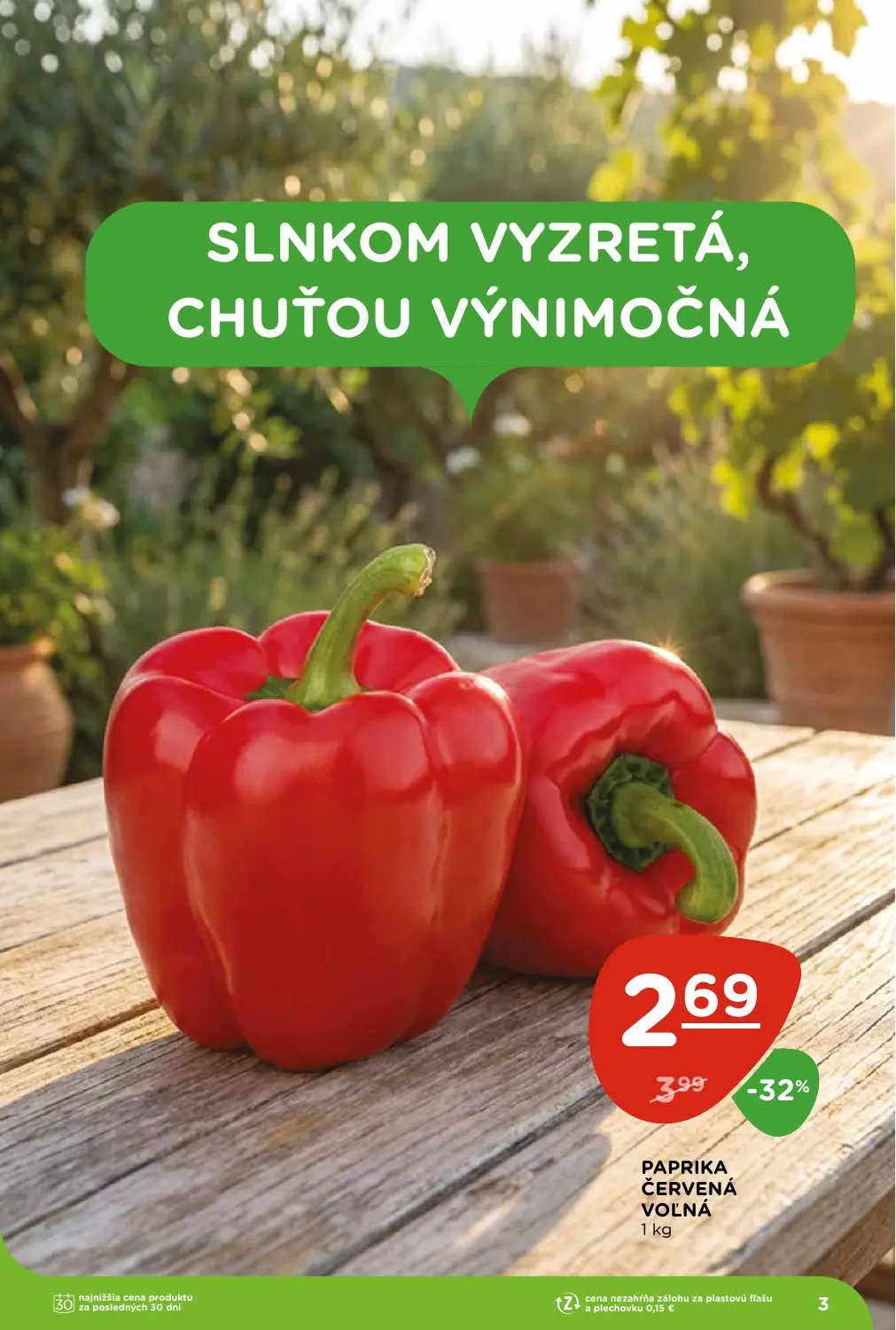 Terno leták, strana 3 z 29 — PAPRIKA ČERVENÁ VOĽNÁ