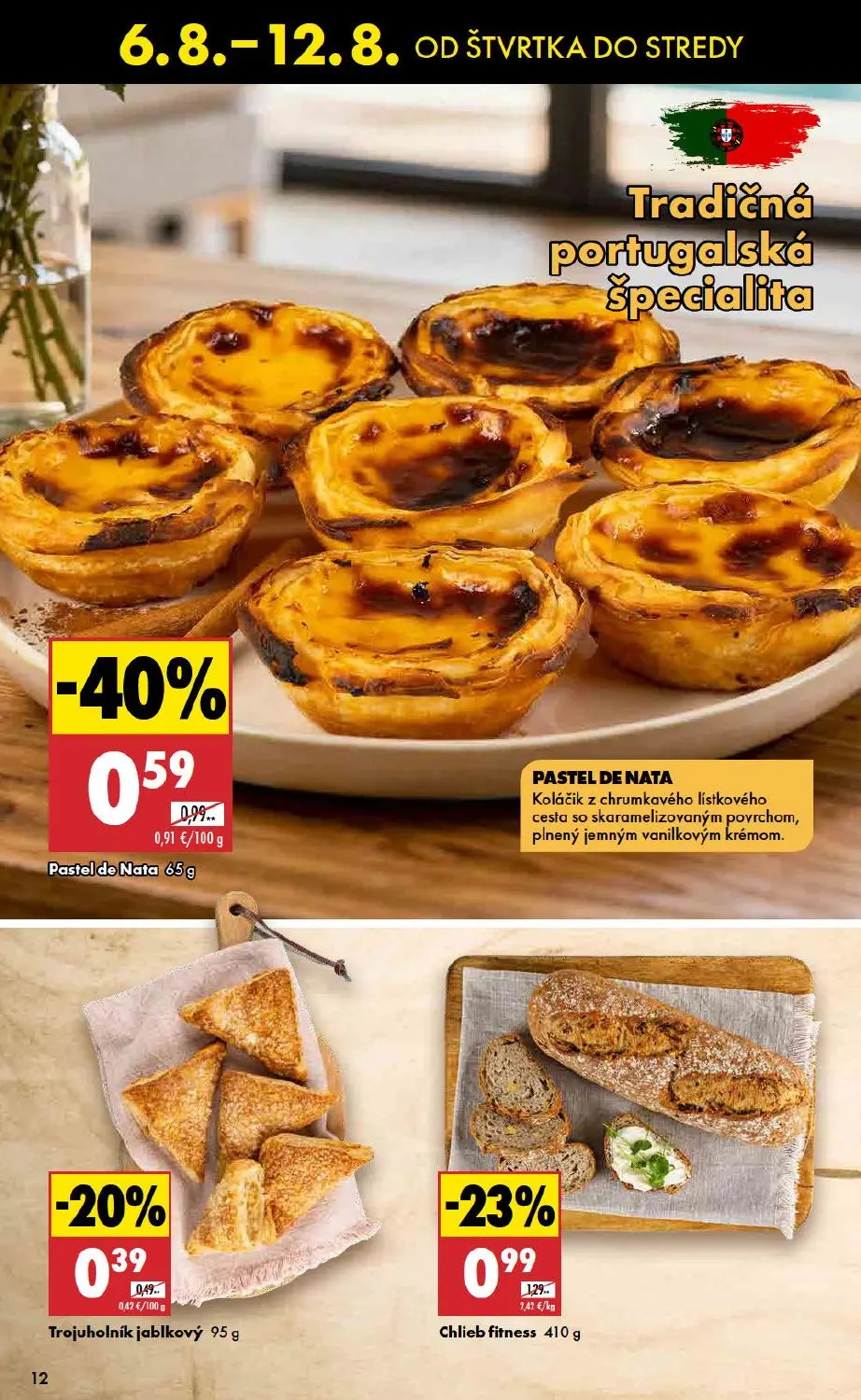 Biedronka leták, strana 12 z 48 — Pastel de Nata