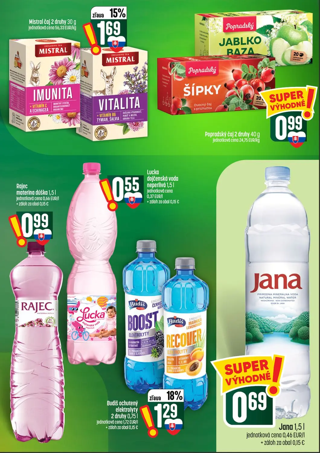 Coop Tempo leták, strana 45 z 56 — Mistral čaj, Popradský čaj