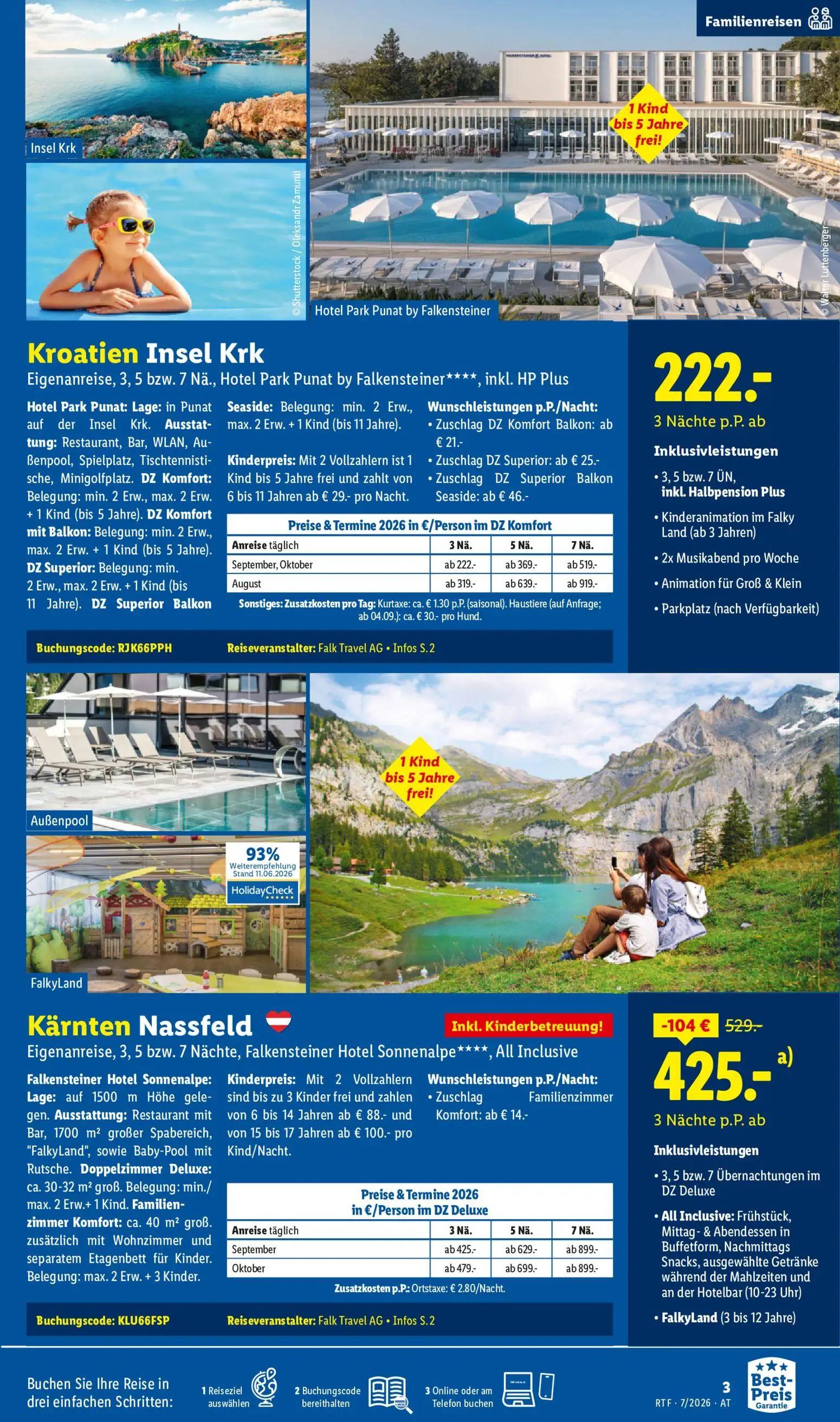 Lidl Prospekt, Seite 3 von 24 — Kroatien Insel Krk