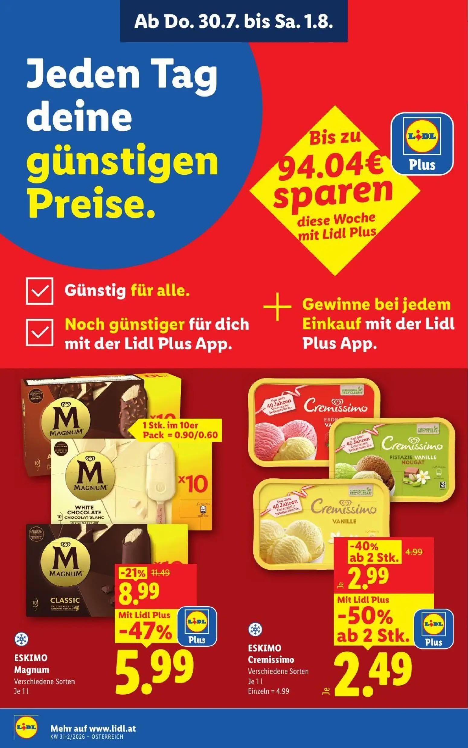 Lidl Prospekt, Seite 2 von 52