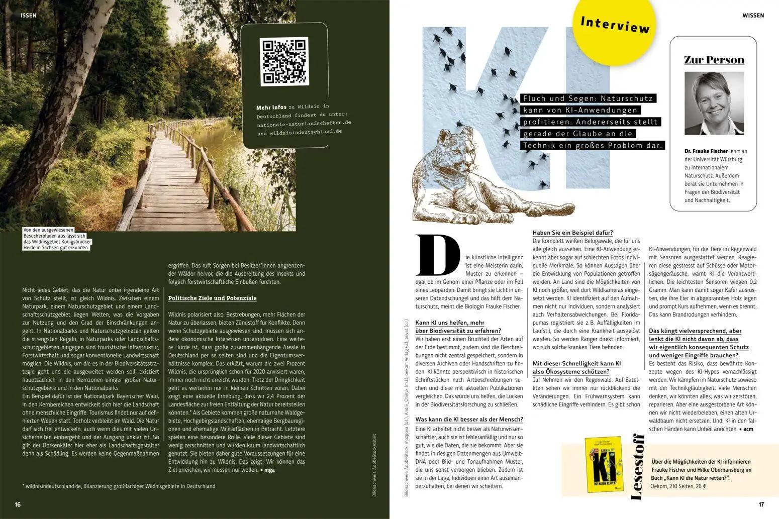 Denns BioMarkt Prospekt, Seite 9 von 35 — Buch „Kann Kl die Natur retten?"