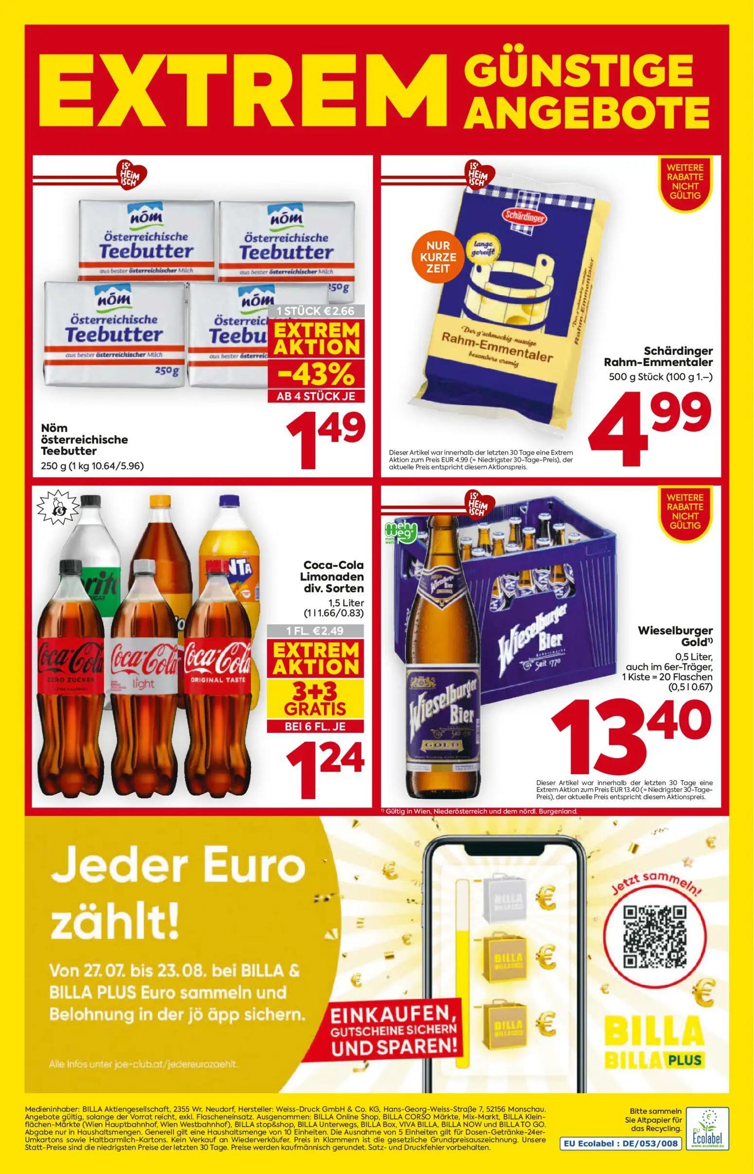 Billa Prospekt, Seite 16 von 16