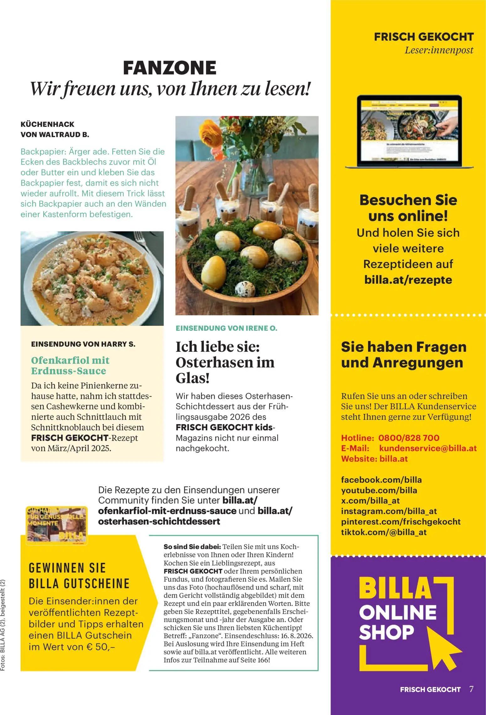 Billa Prospekt, Seite 5 von 170