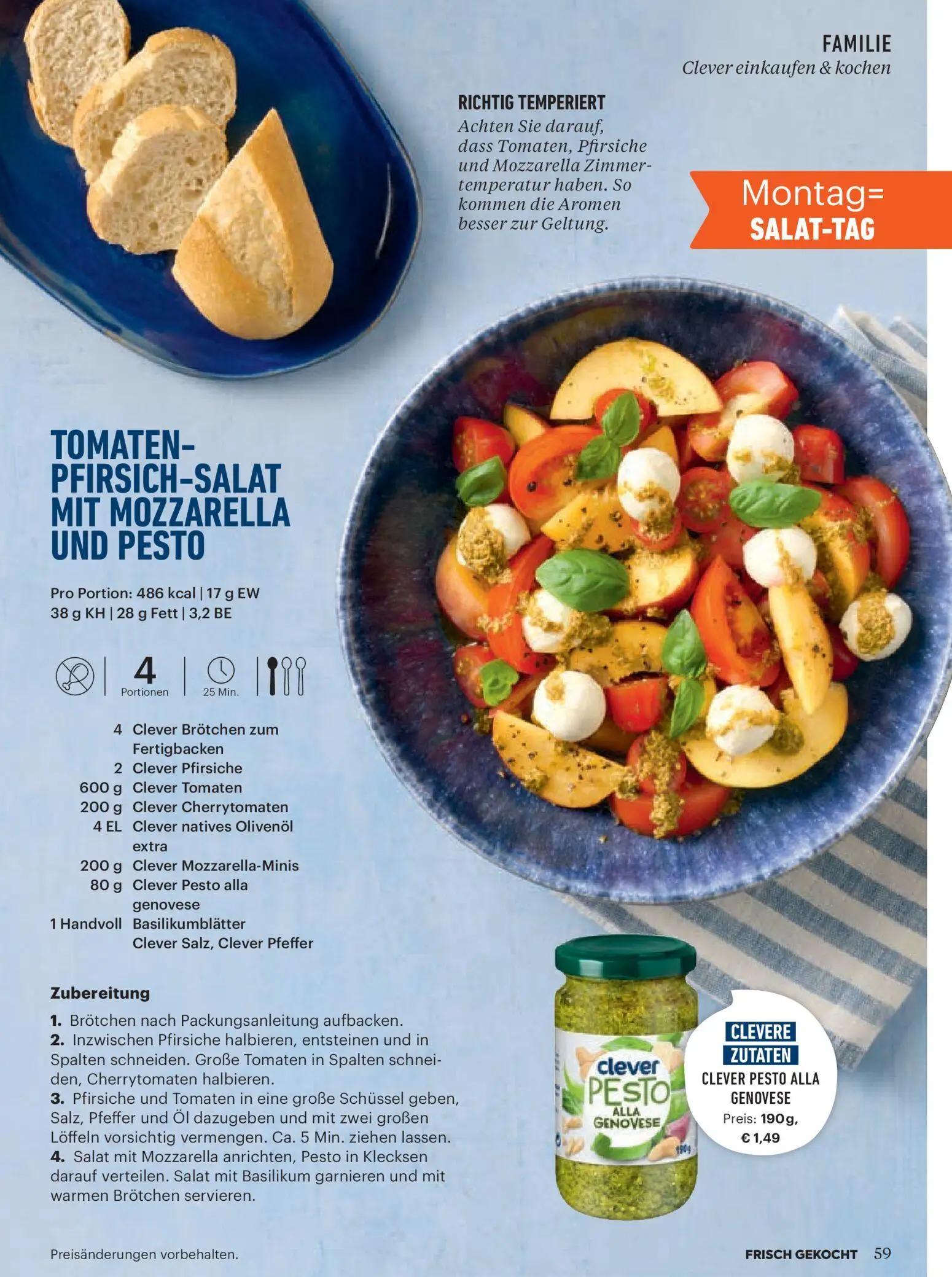 Billa Prospekt, Seite 57 von 170 — clever Pesto alla genovese