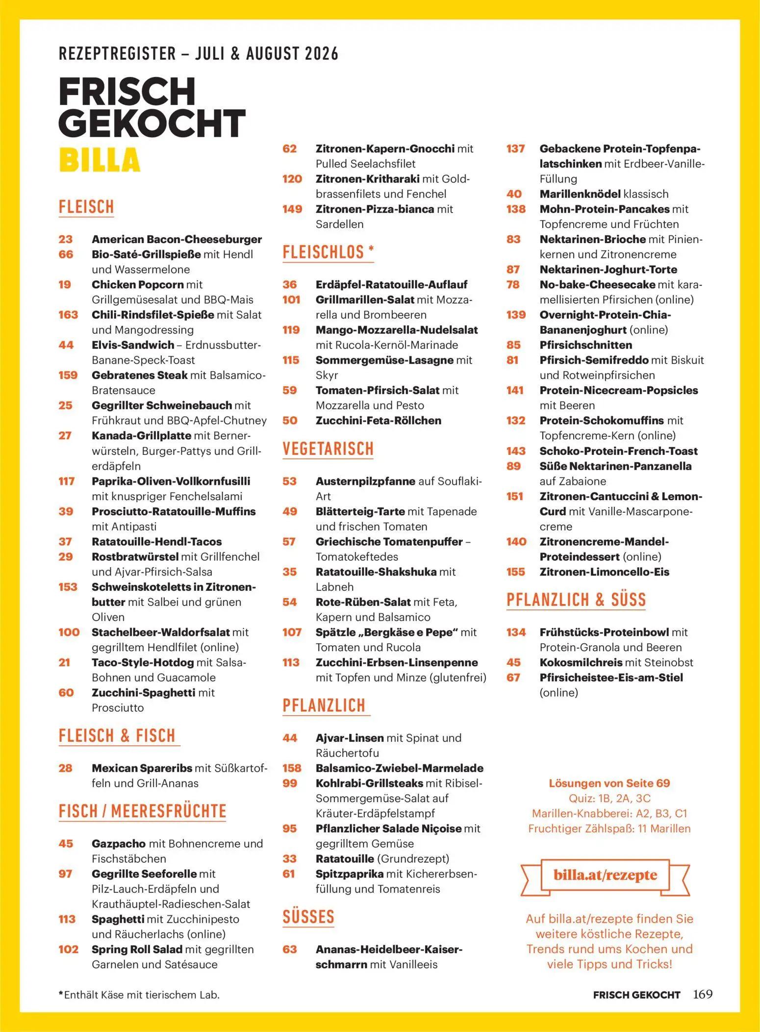 Billa Prospekt, Seite 165 von 170