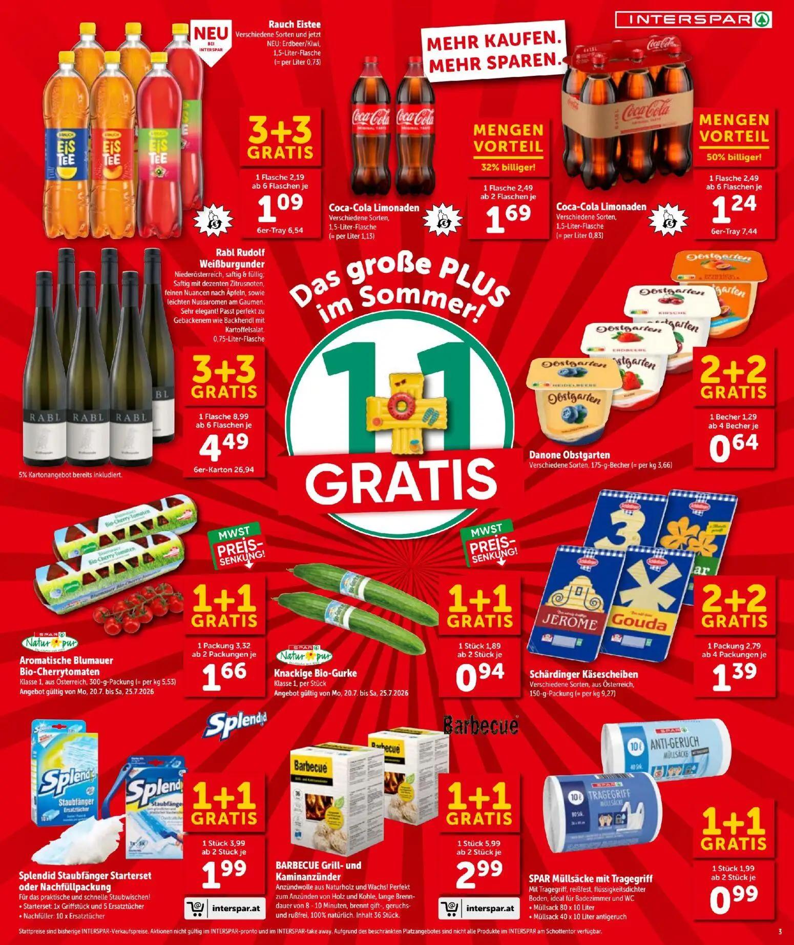 Interspar Prospekt, Seite 3 von 16 — BARBECUE Grill- und Kaminanzünder