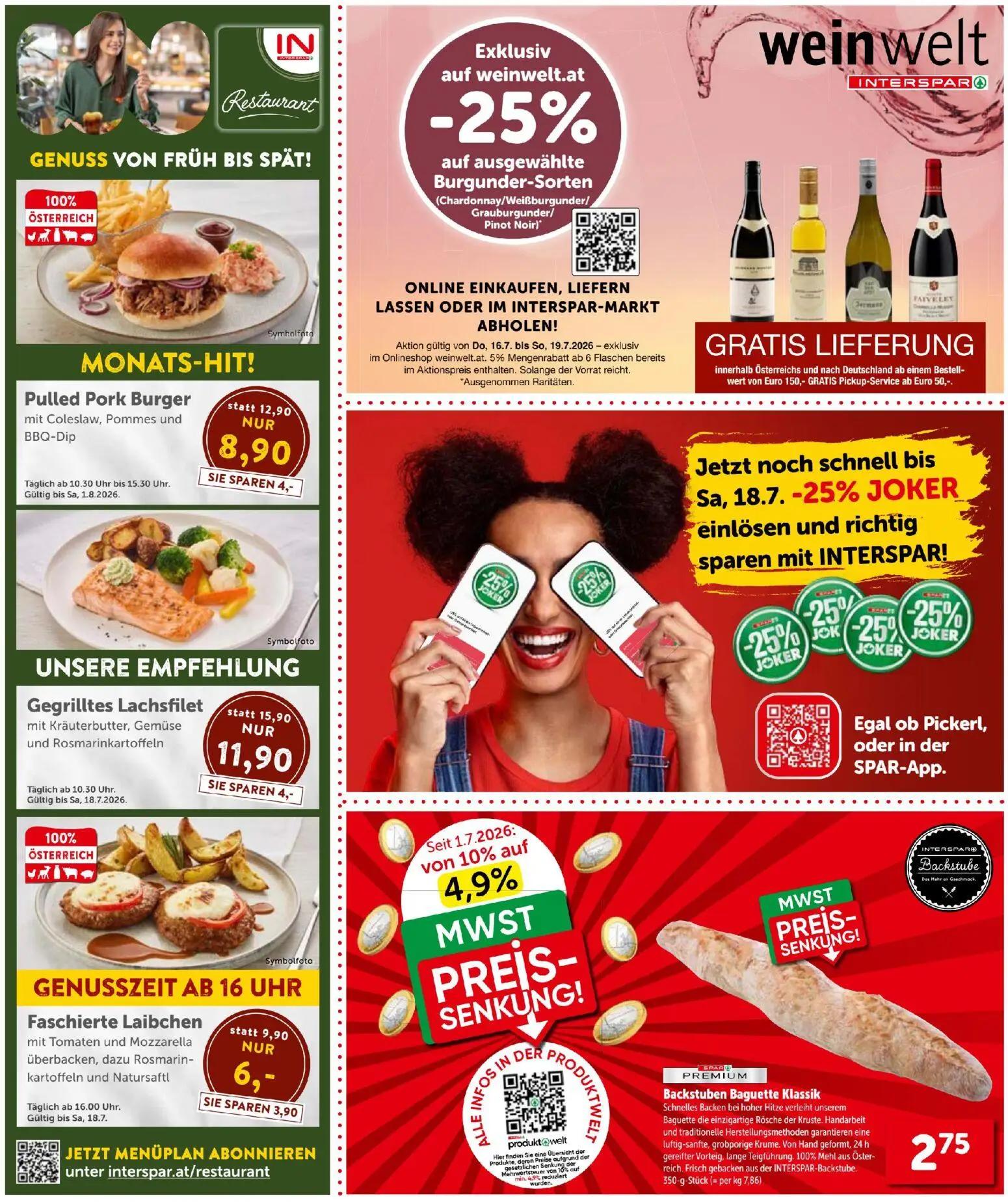 Interspar Prospekt, Seite 3 von 22 — Gegrilltes Lachsfilet