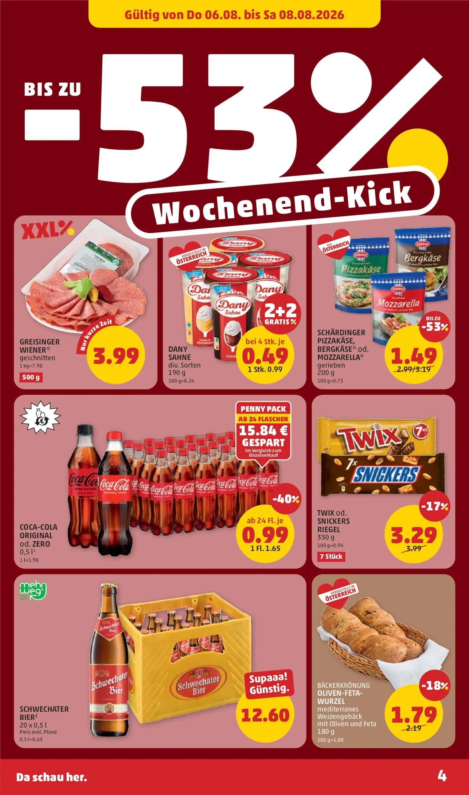 PENNY Prospekt, Seite 4 von 28 — SCHWECHATER BIER