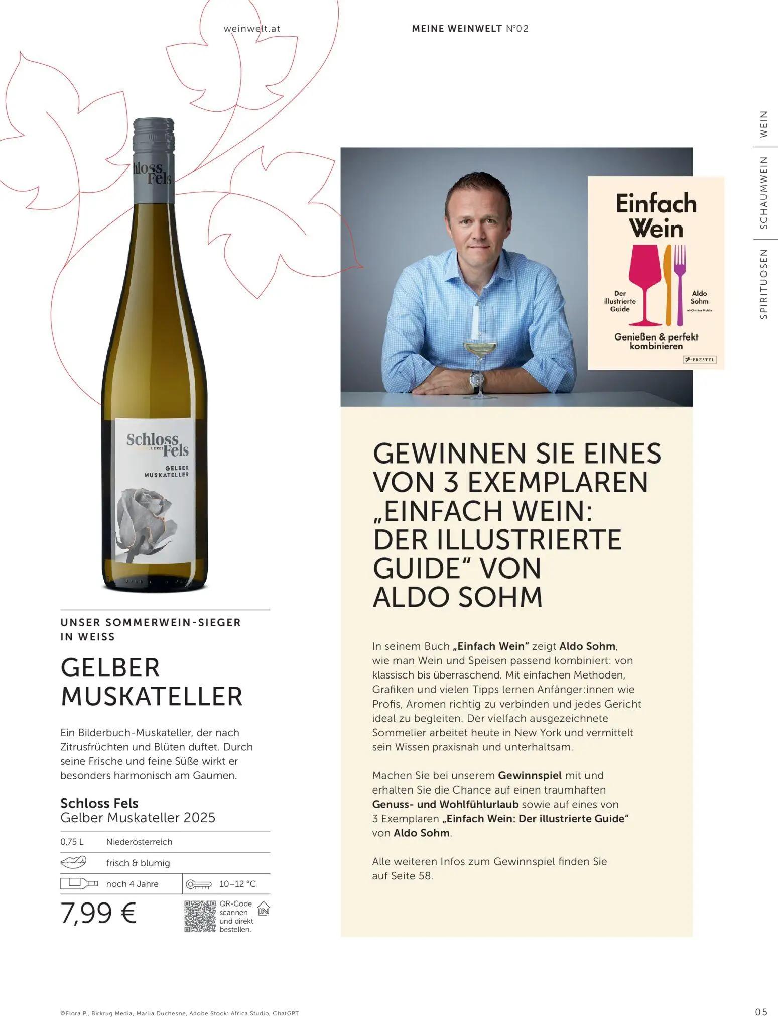 Interspar Prospekt, Seite 5 von 60 — GELBER MUSKATELLER