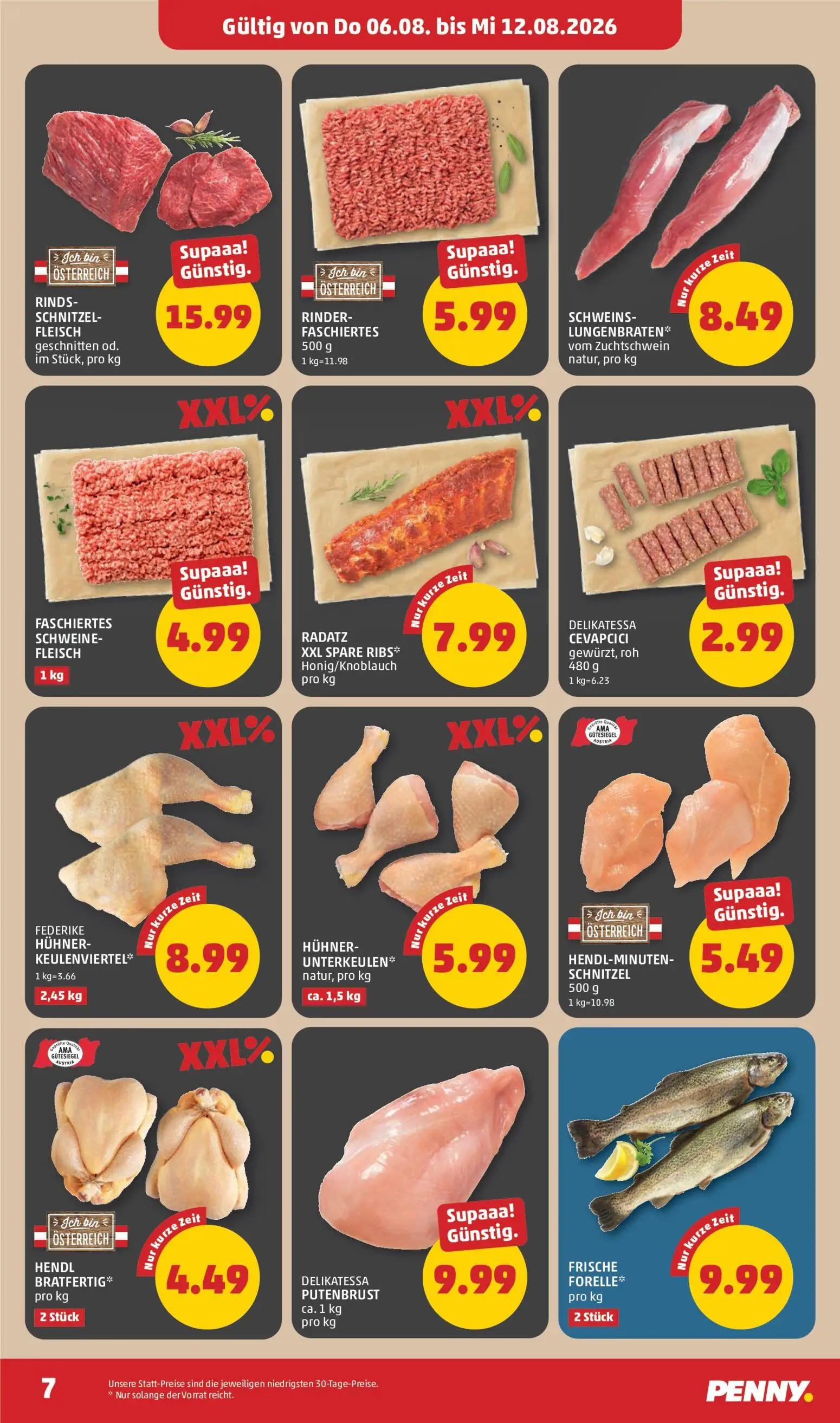 PENNY Prospekt, Seite 7 von 28 — RADATZ XXL SPARE RIBS*