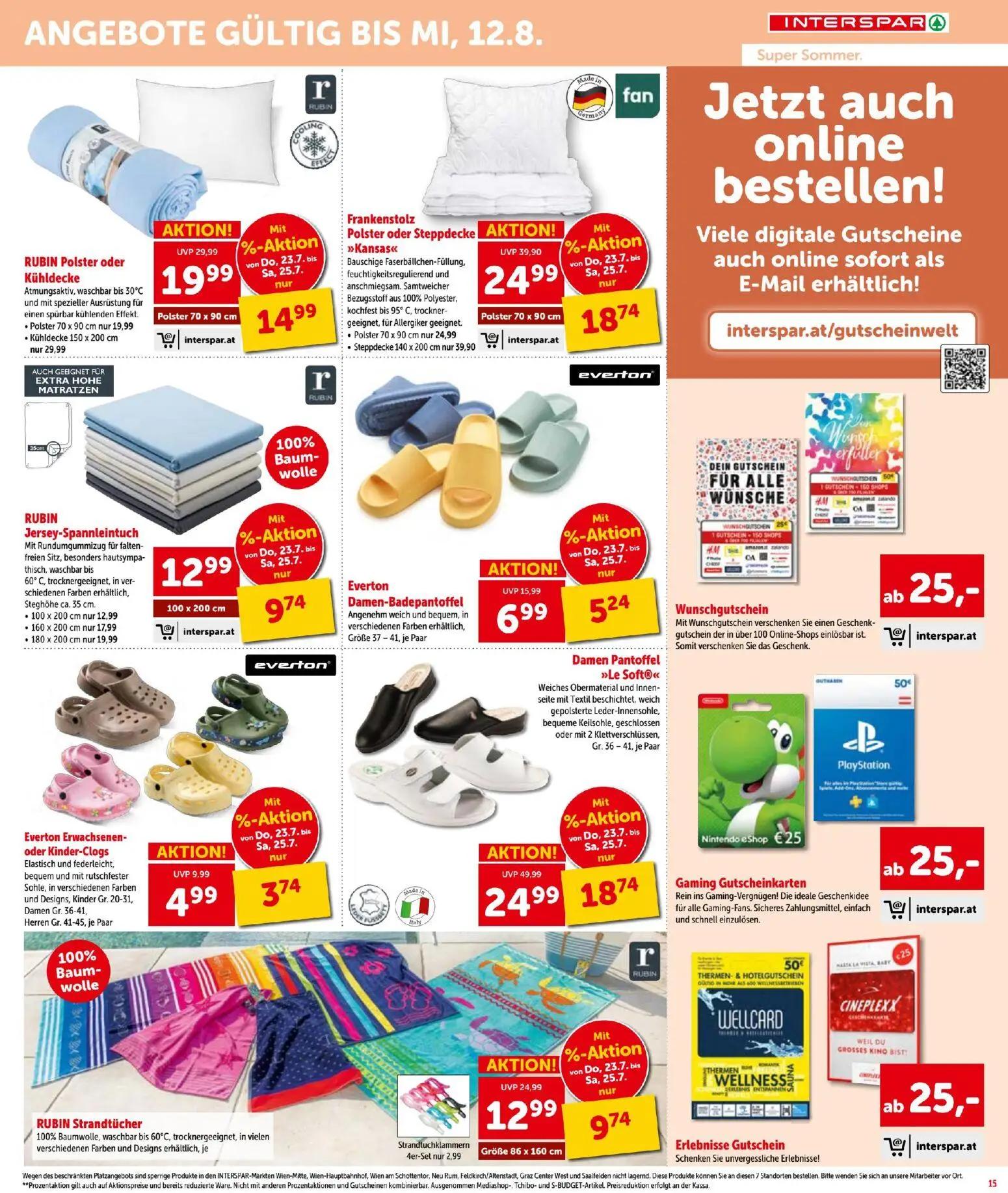 Interspar Prospekt, Seite 15 von 16