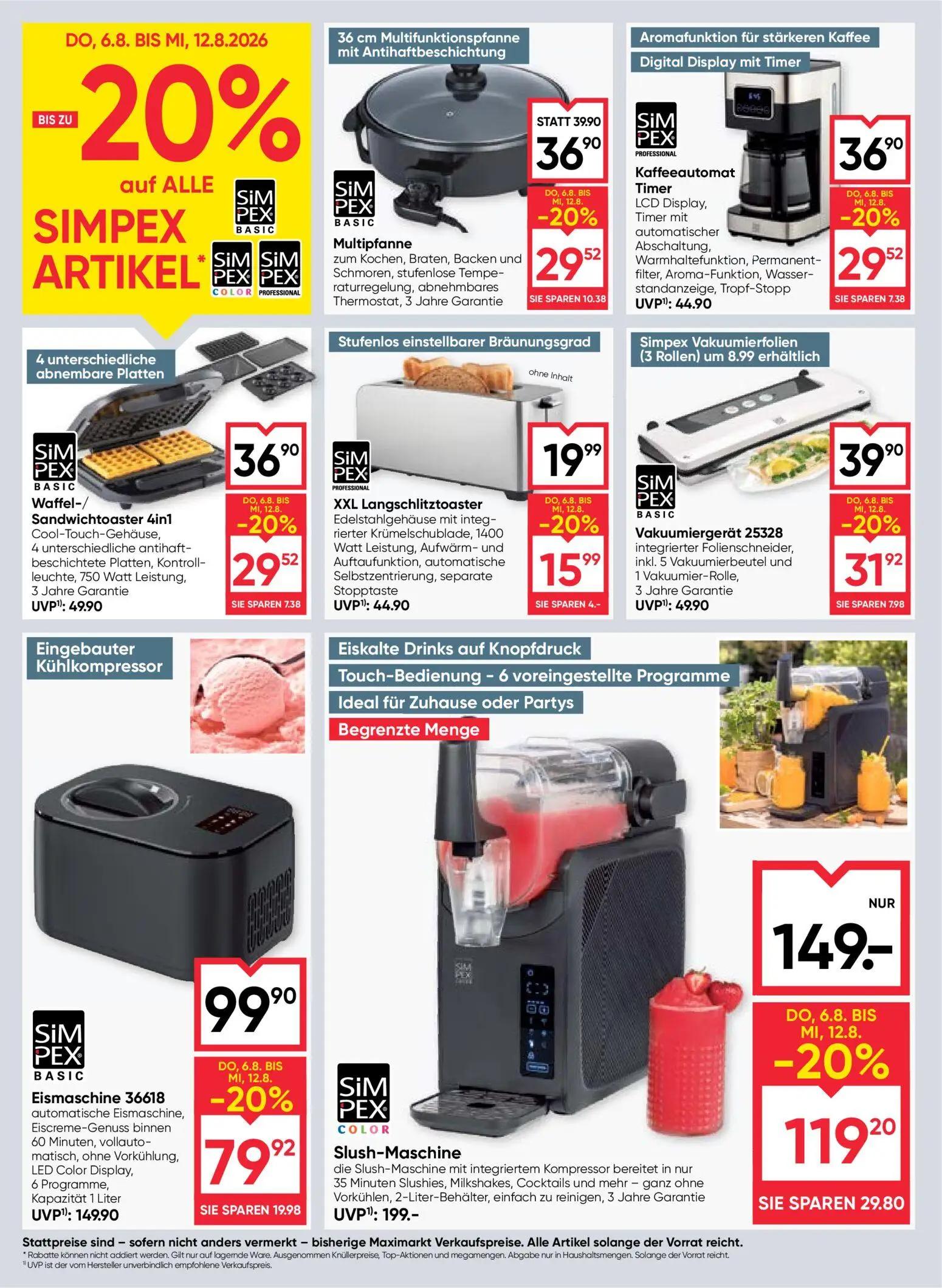 Maximarkt Prospekt, Seite 16 von 24 — Multipfanne