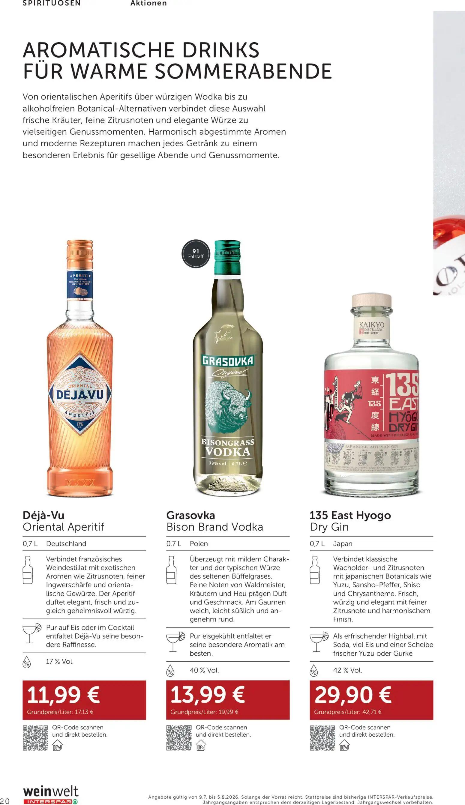 Interspar Prospekt, Seite 20 von 24 — Déjà-Vu Oriental Aperitif