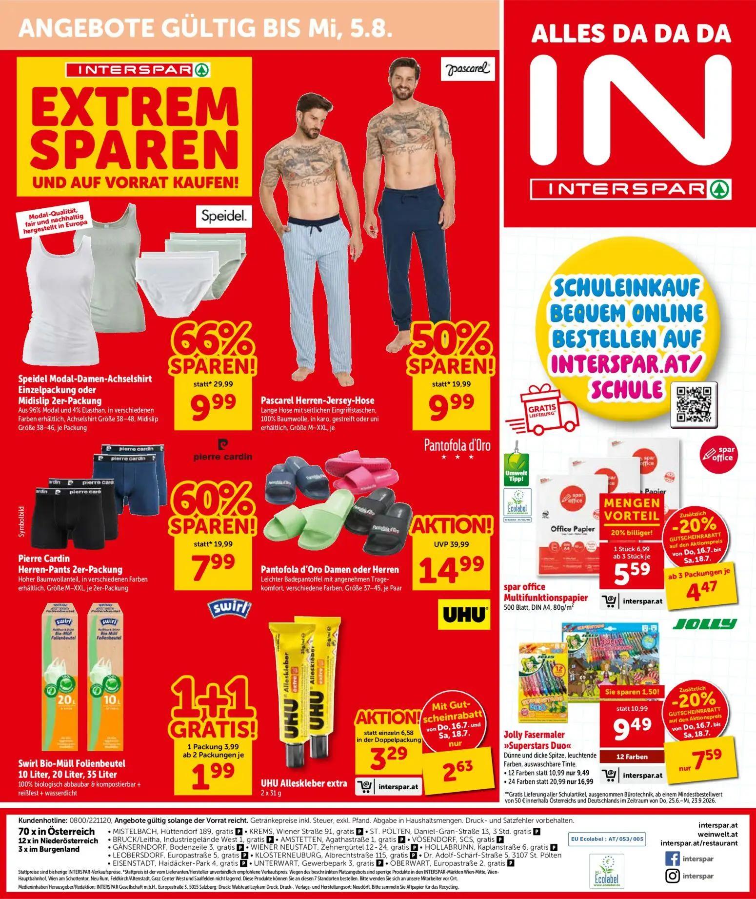 Interspar Prospekt, Seite 21 von 21