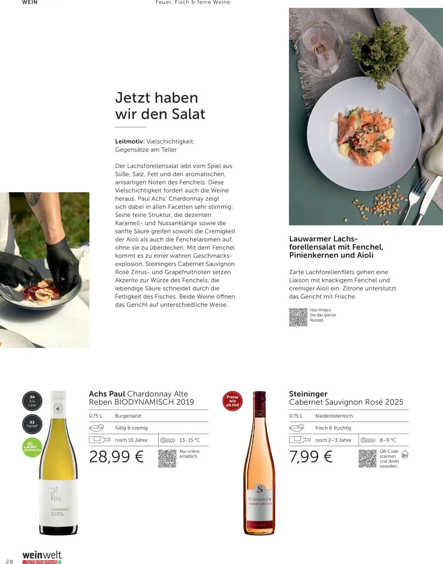 Interspar Prospekt, Seite 28 von 60 — Steininger Cabernet Sauvignon Rosé 2025