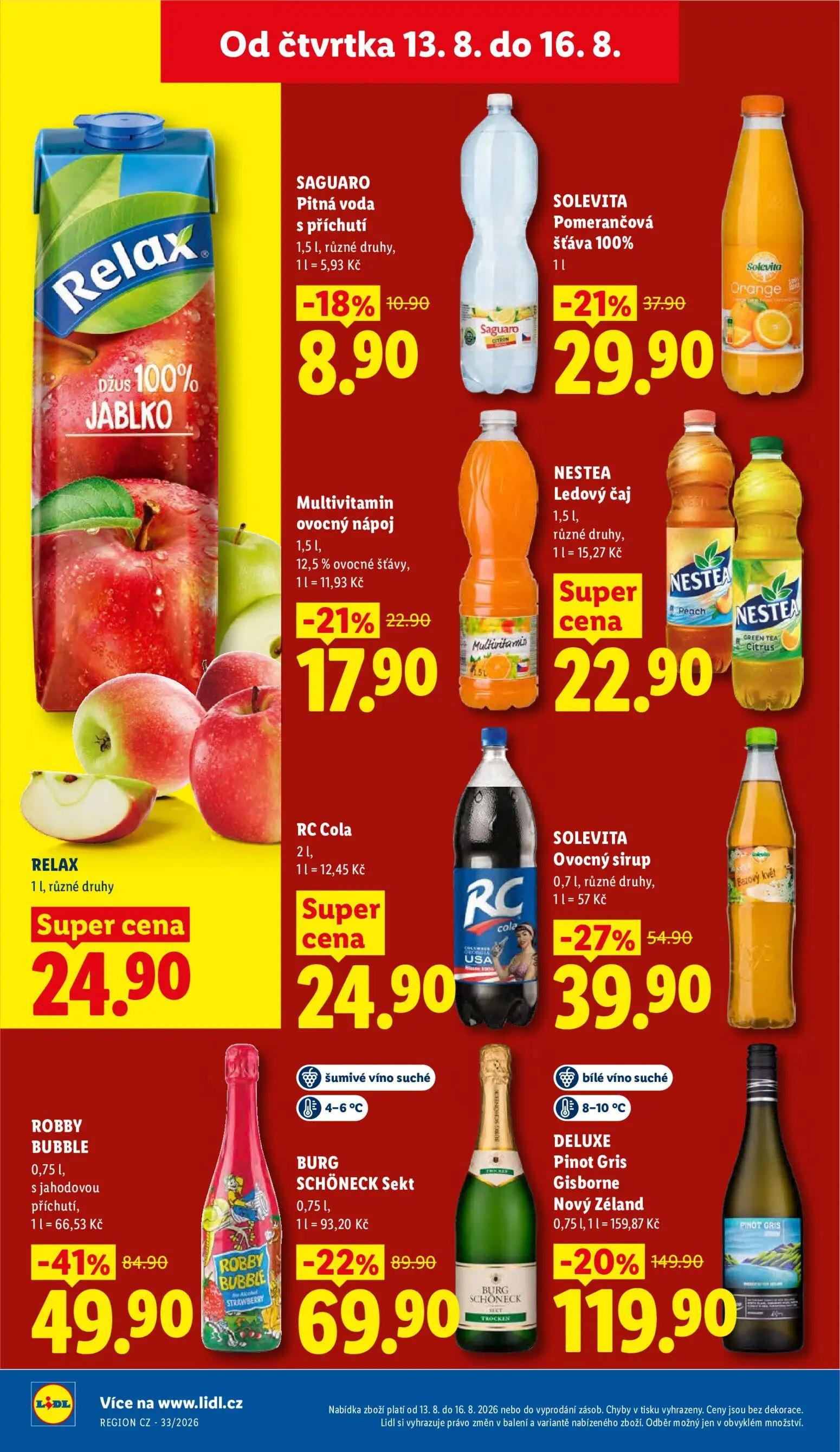 Lidl leták, strana 24 z 52 — RC Cola