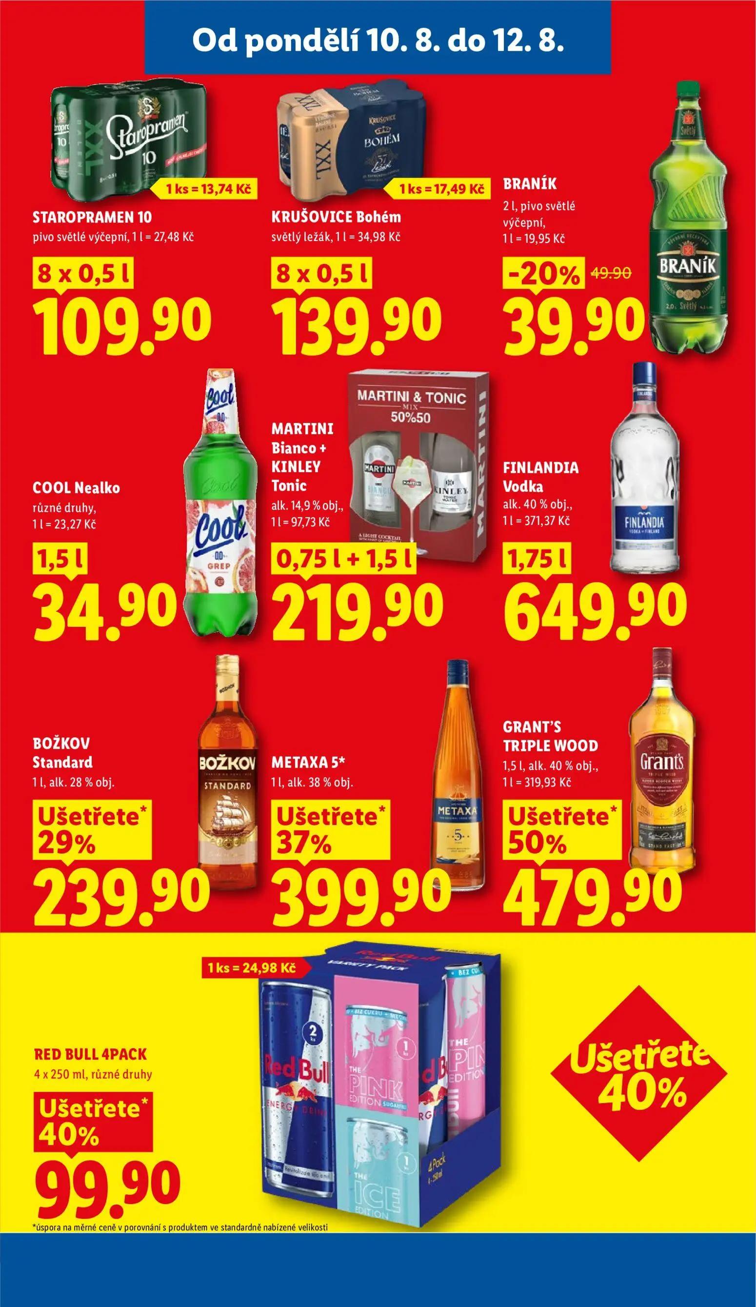 Lidl leták, strana 25 z 44 — BRANÍK, STAROPRAMEN 10, KRUŠOVICE Bohém