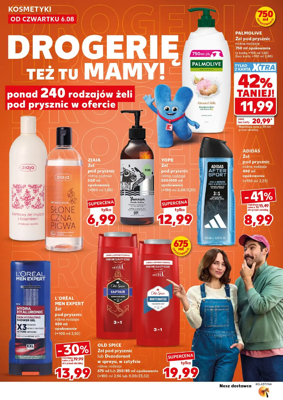 Kaufland gazetka, strona 26 z 30 — PALMOLIVE Żel pod prysznic, ADIDAS Żel pod prysznic, L'ORÉAL MEN EXPERT Żel pod prysznic