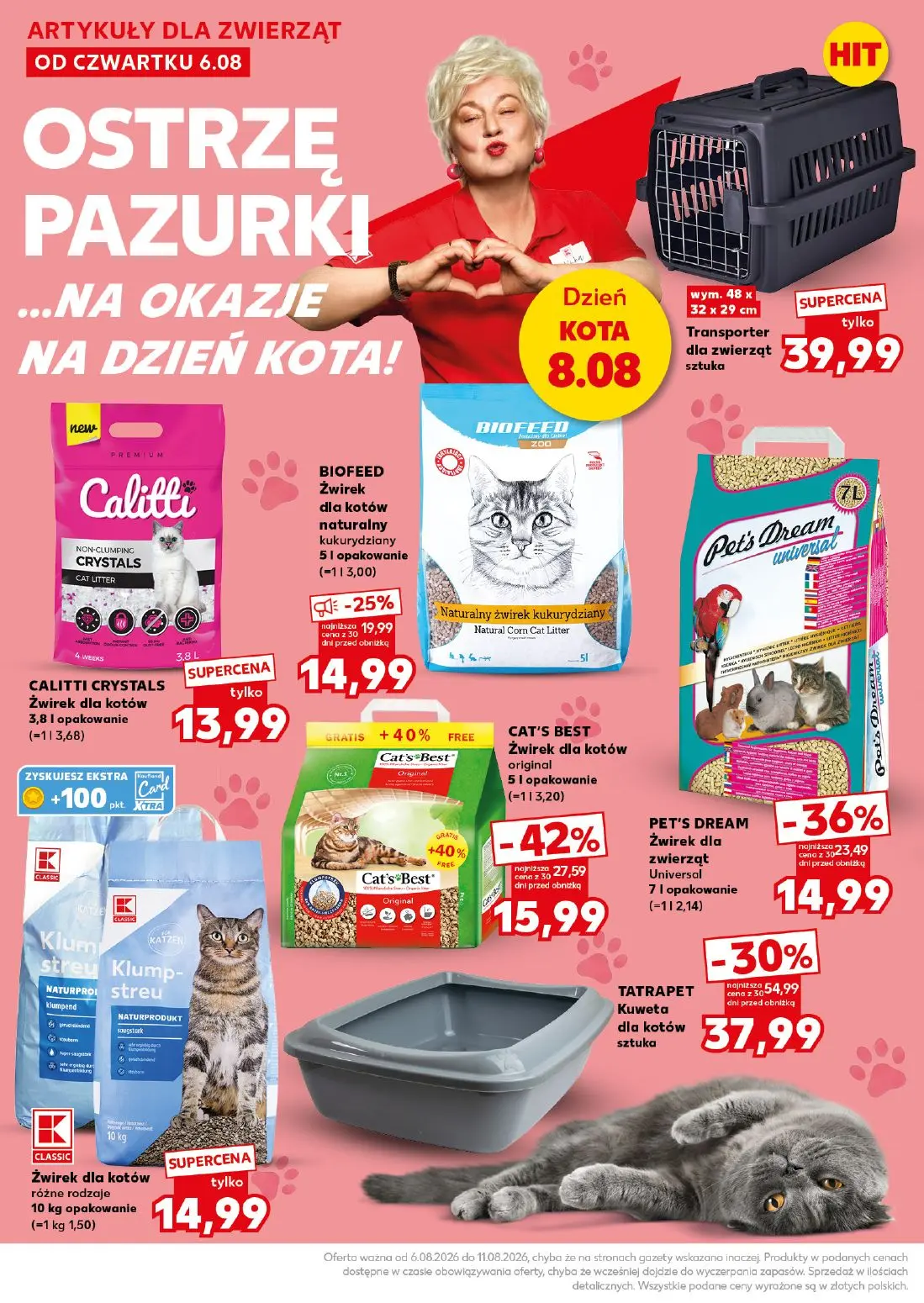 Kaufland gazetka, strona 28 z 30 — TATRAPET Kuweta dla kotów, CAT'S BEST Żwirek dla kotów original, PET'S DREAM Żwirek dla z…