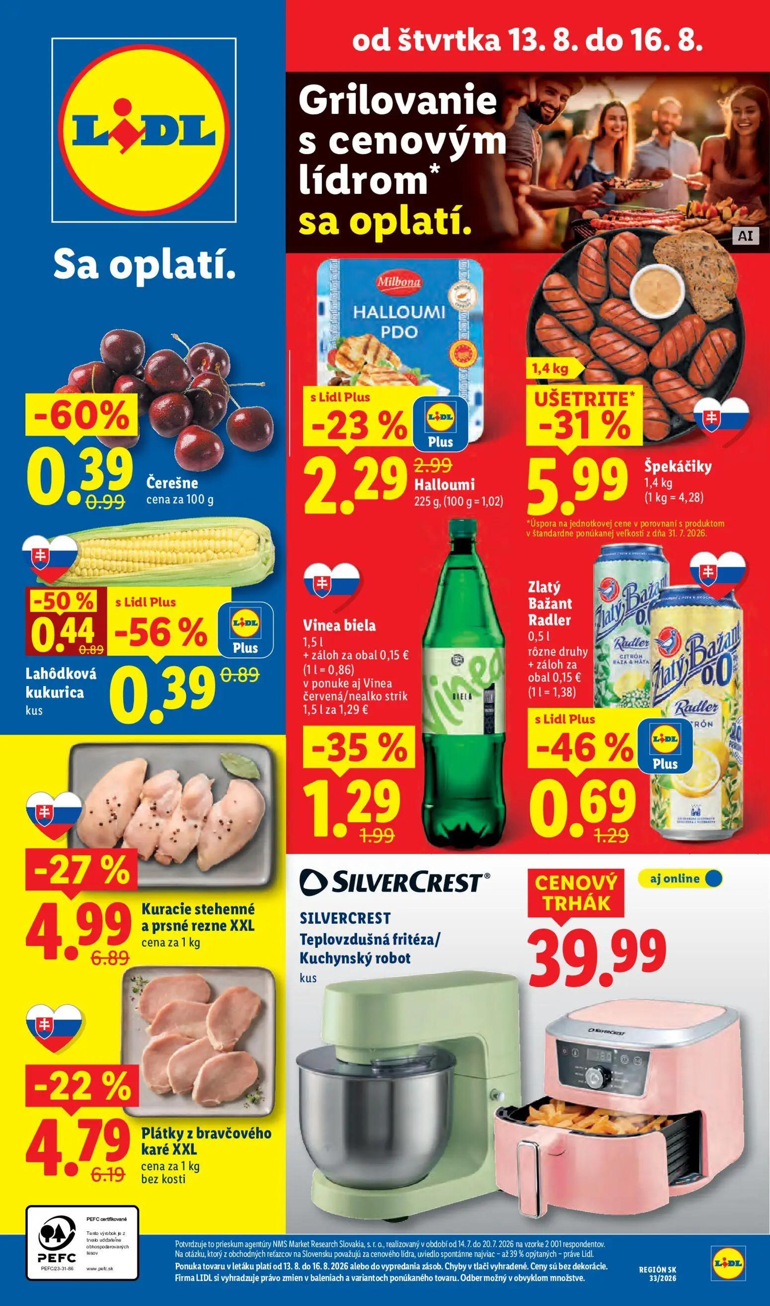 Lidl leták, strana 63 z 97 — Špekáčiky