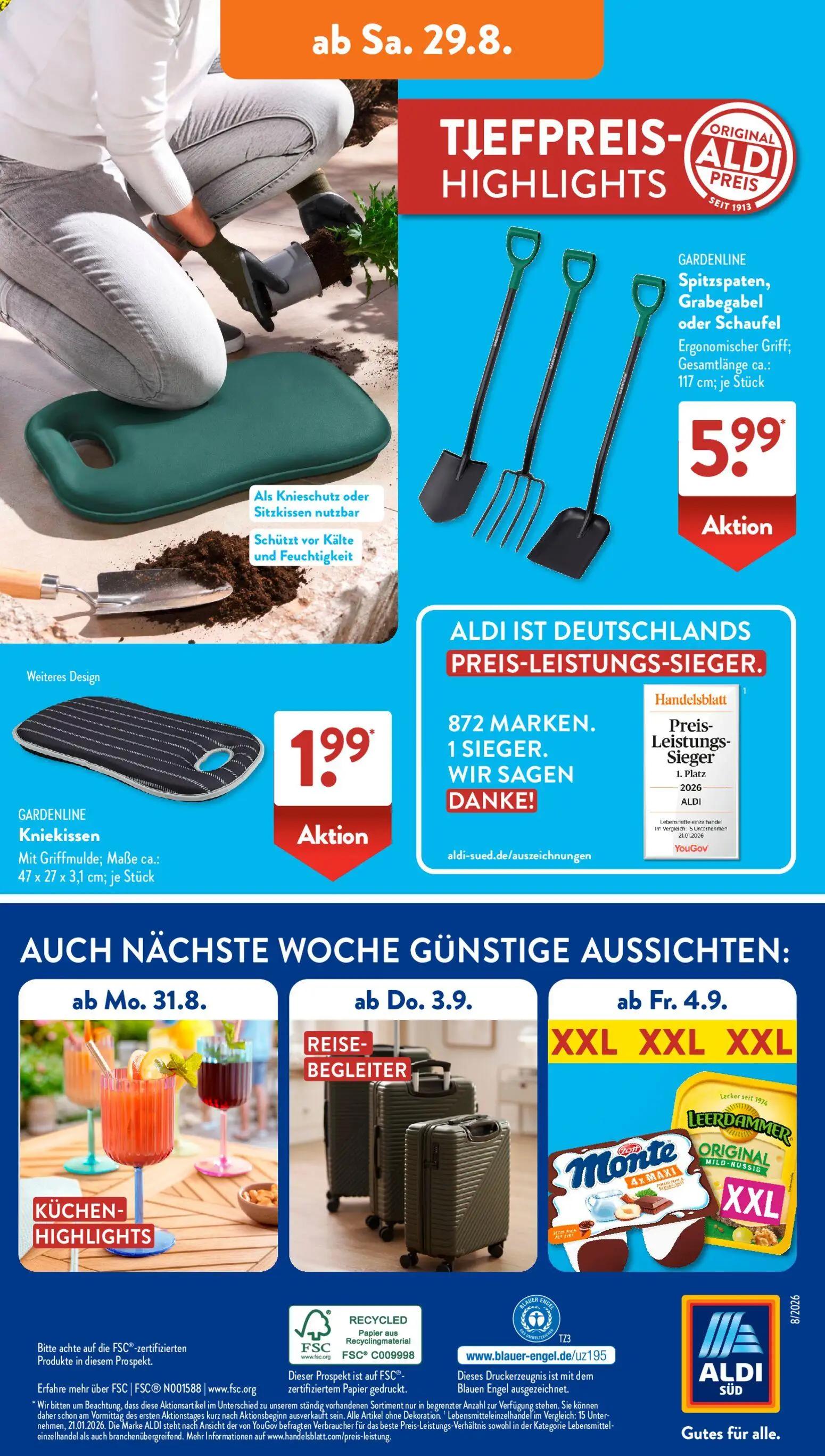 Aldi Süd Prospekt, Seite 16 von 23