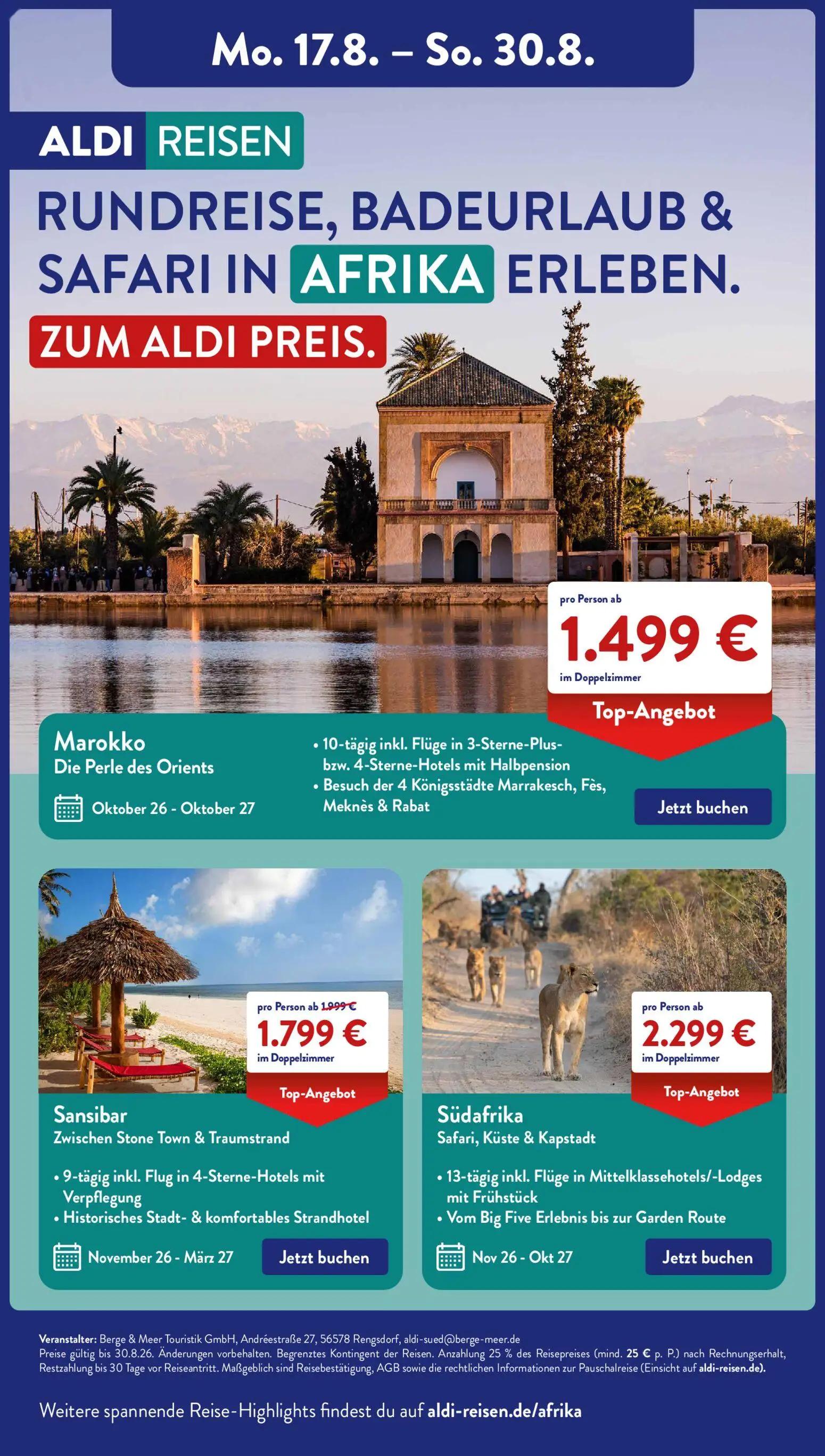 Aldi Süd Prospekt, Seite 22 von 23