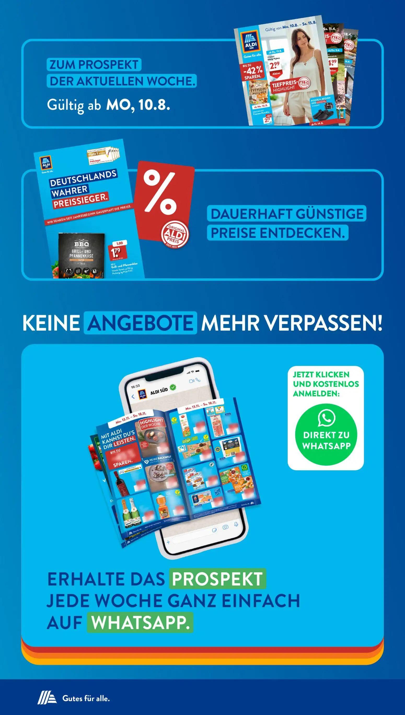 Aldi Süd Prospekt, Seite 23 von 23 — BBQ GRILL- UND PFANNENKÄSE NATUR