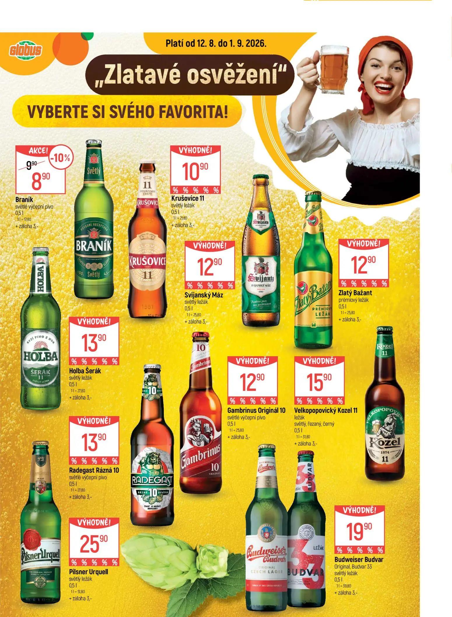 GLOBUS leták, strana 17 z 50 — Braník, Krušovice 11, Svijanský Máz