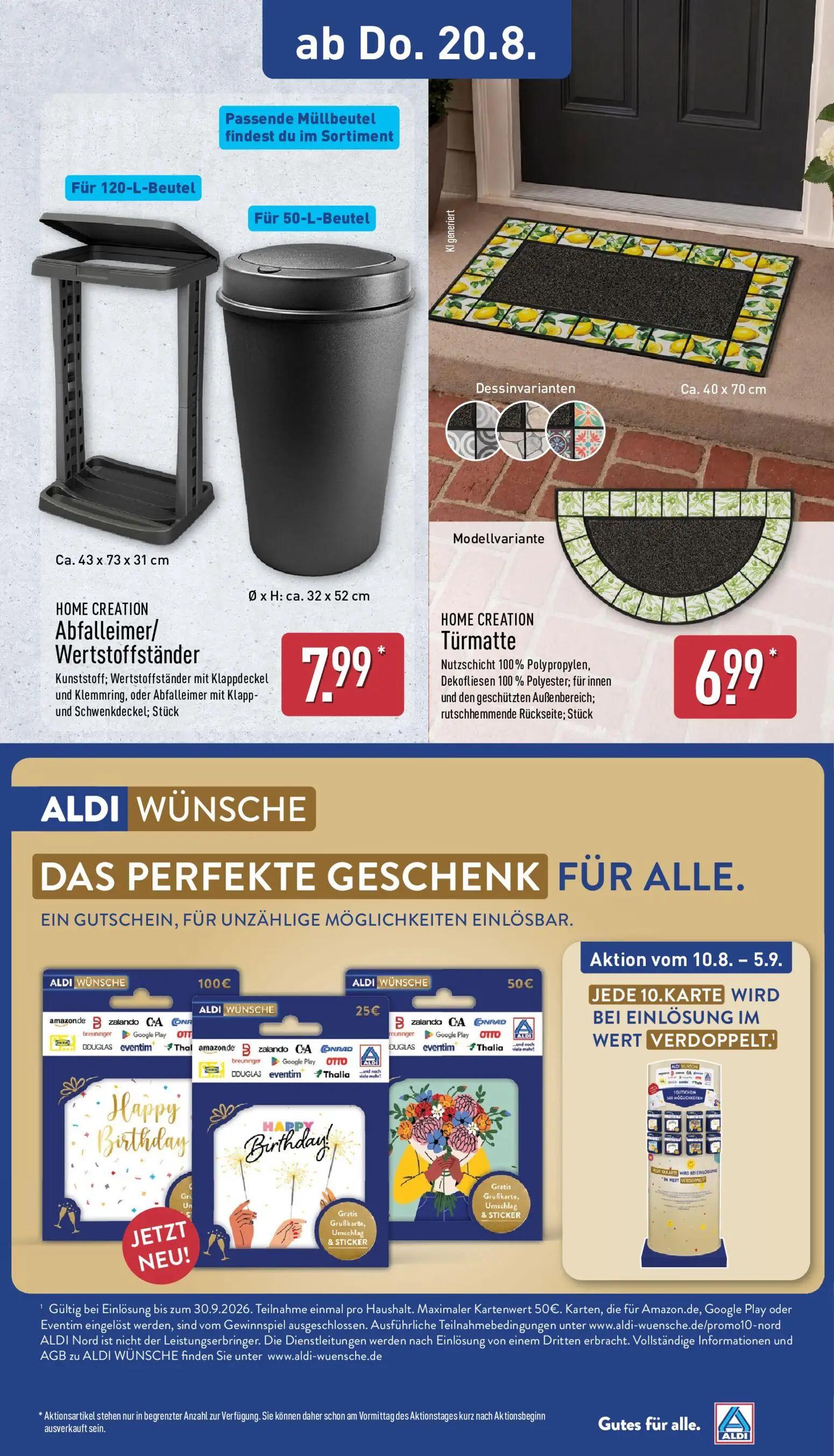 Aldi Nord Prospekt, Seite 25 von 39