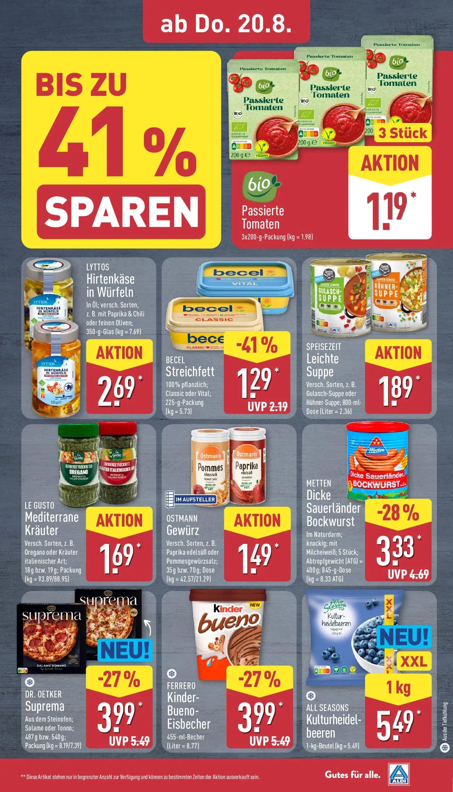 Aldi Nord Prospekt, Seite 29 von 39