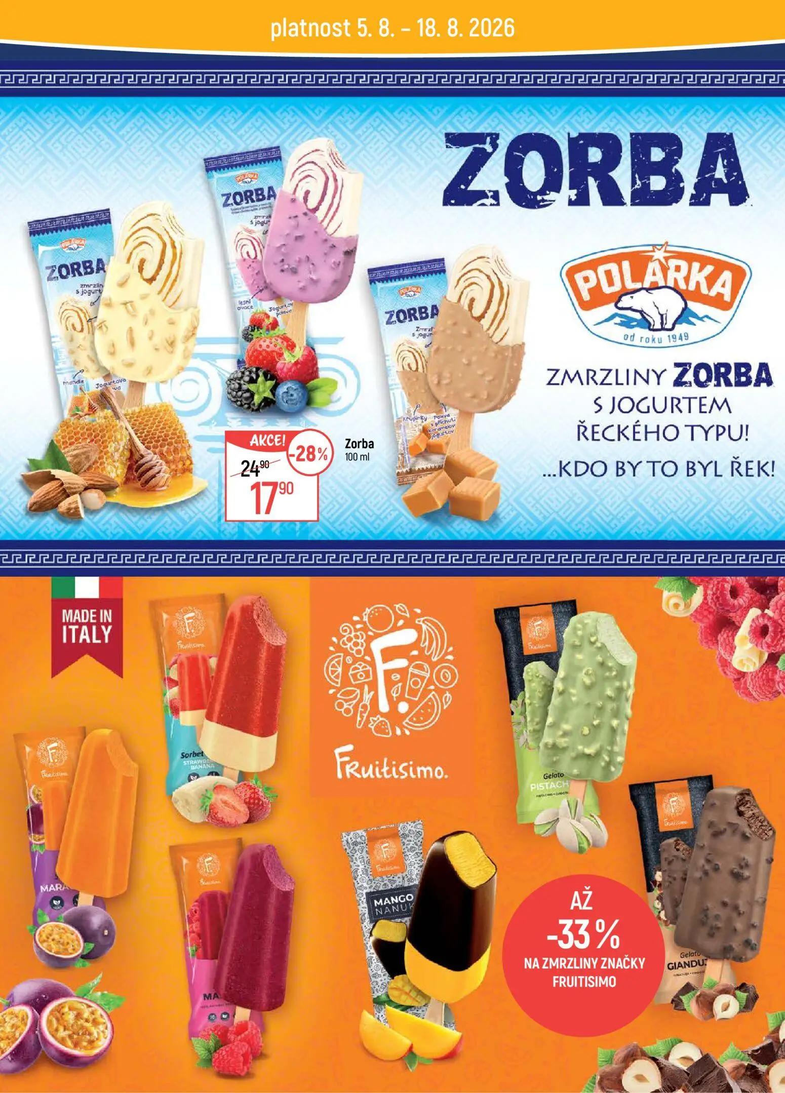 GLOBUS leták, strana 28 z 50 — Zorba