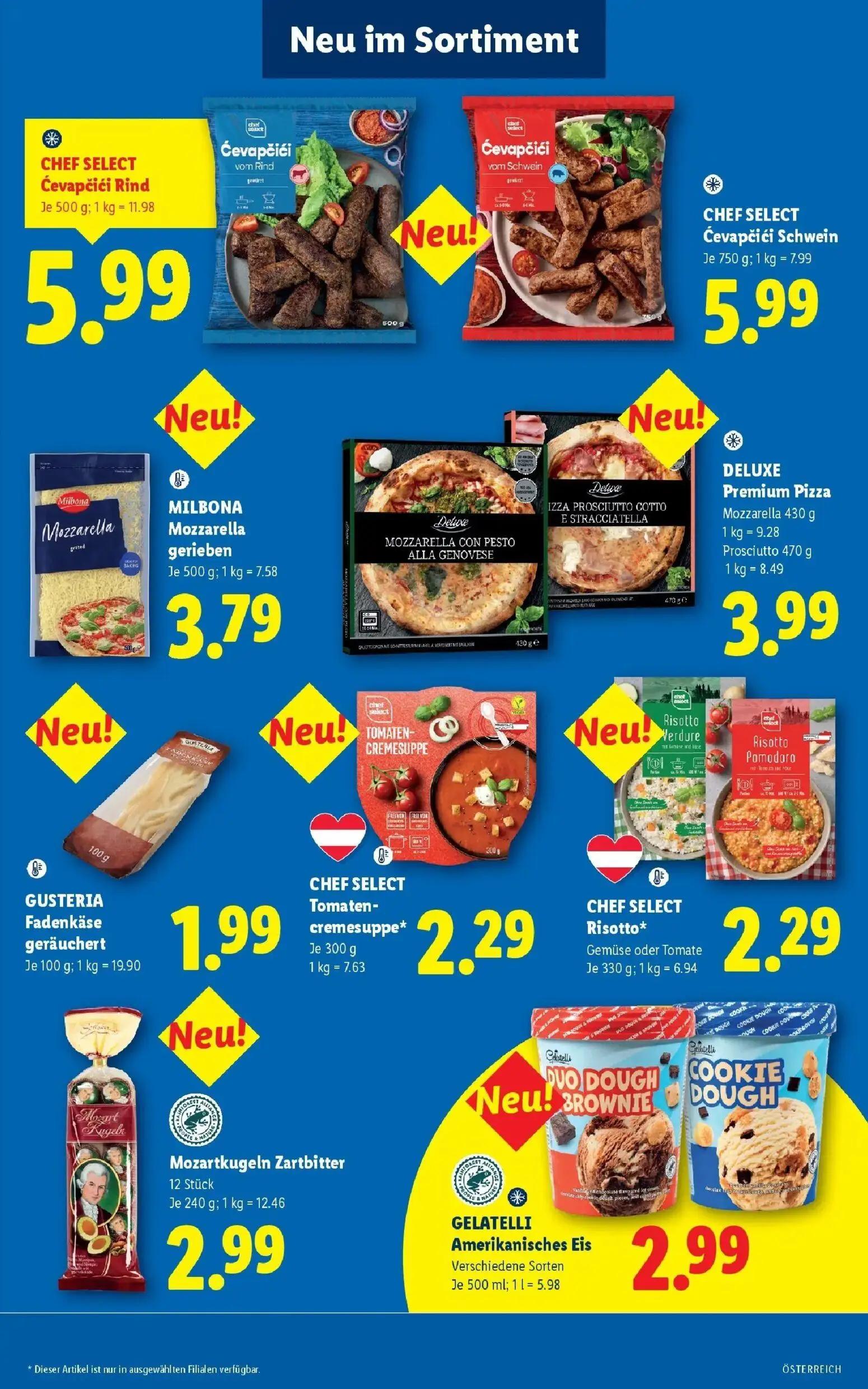 Lidl Prospekt, Seite 46 von 51 — CHEF SELECT Ćevapčići Rind, CHEF SELECT Ćevapčići Schwein