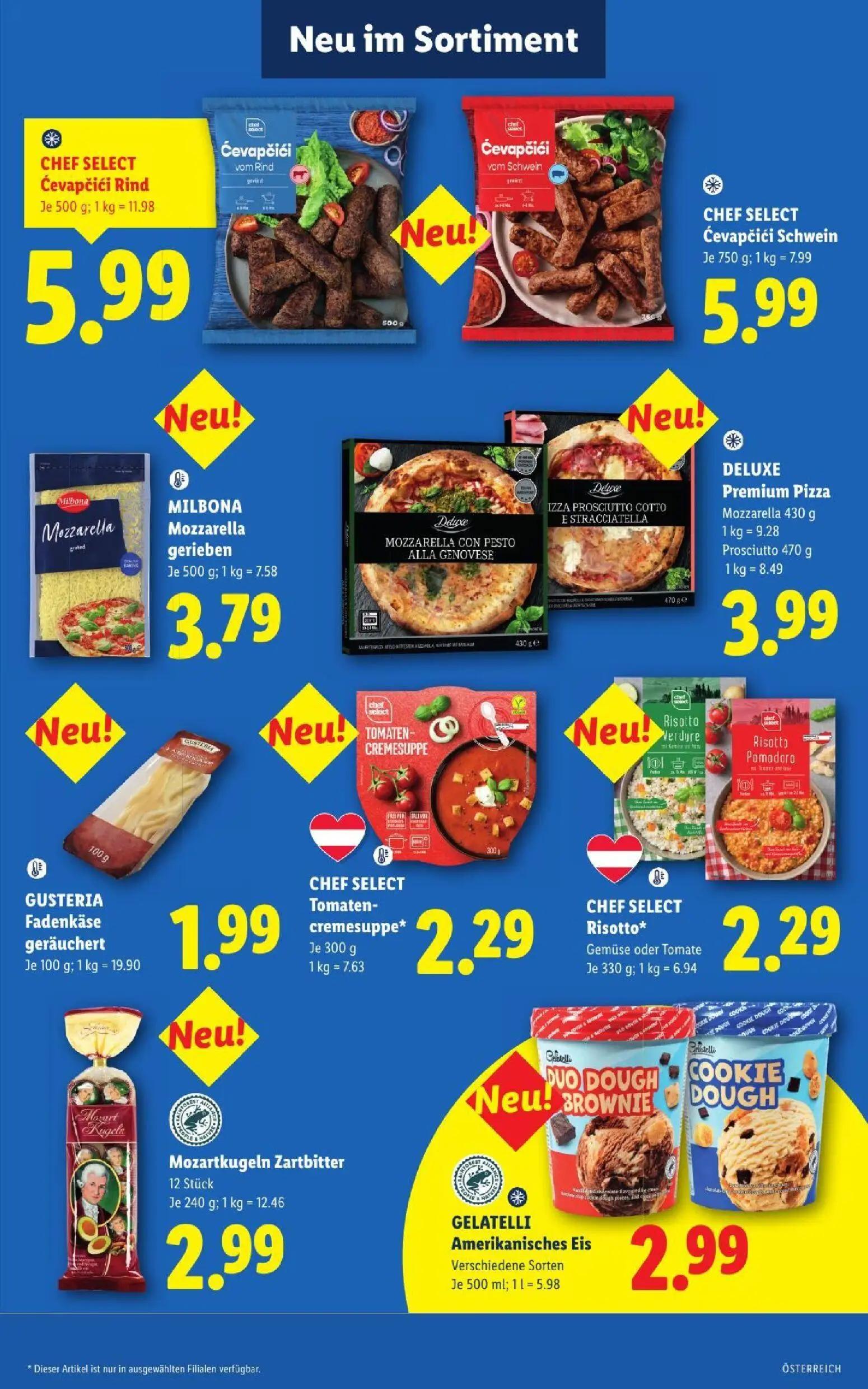 Lidl Prospekt, Seite 46 von 51 — CHEF SELECT Ćevapčići Rind, CHEF SELECT Ćevapčići Schwein