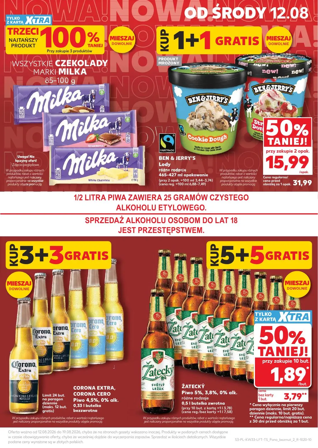 Kaufland gazetka, strona 3 z 64 — BEN & JERRY'S Lody